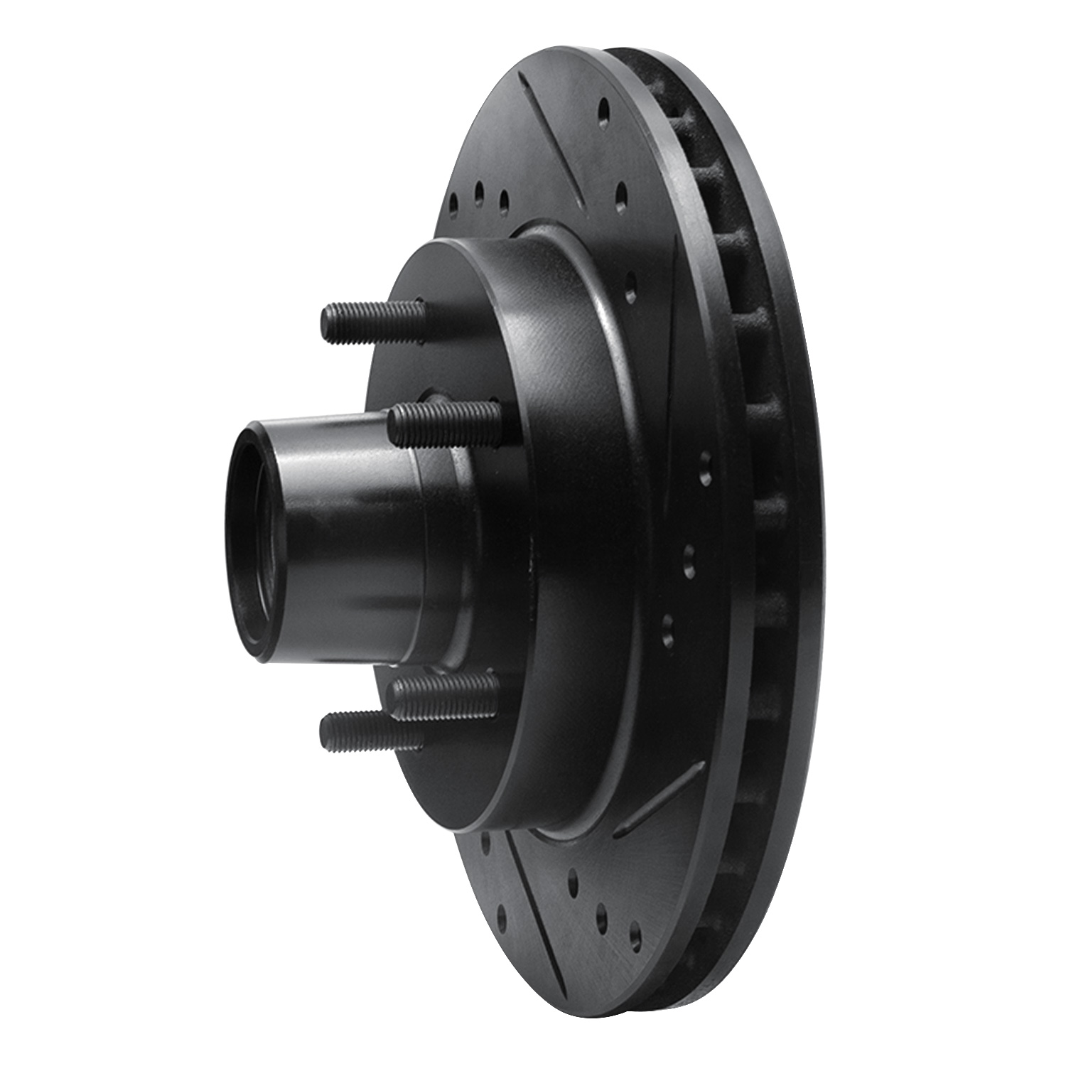 1983 Pontiac Grand Prix LJ Black Performance Drilled/Slotted Rotors