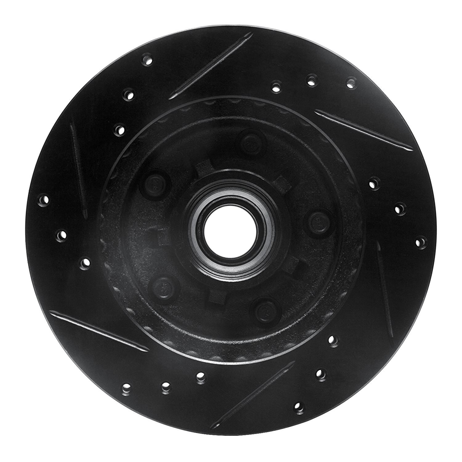 1983 Pontiac Grand Prix LJ Black Performance Drilled/Slotted Rotors