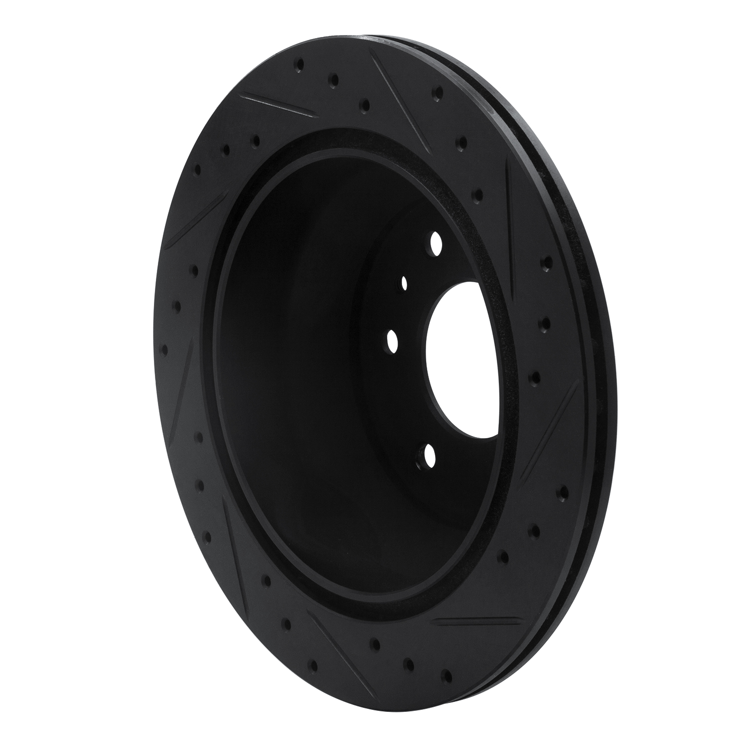 2006 Saab 9-7x 5.3i Black Performance Drilled/Slotted Rotors