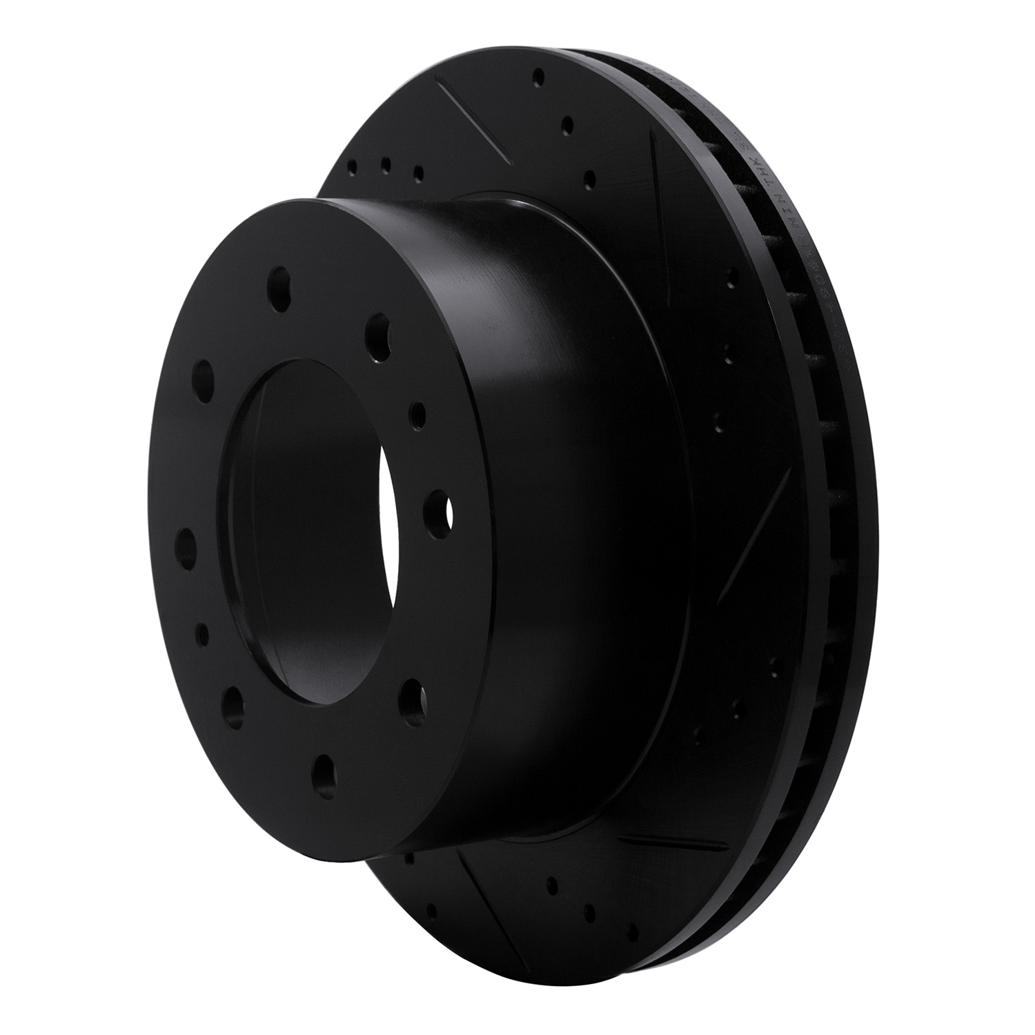2026 Chevrolet Silverado 2500 HD Custom Black Performance Drilled/Slotted Rotors