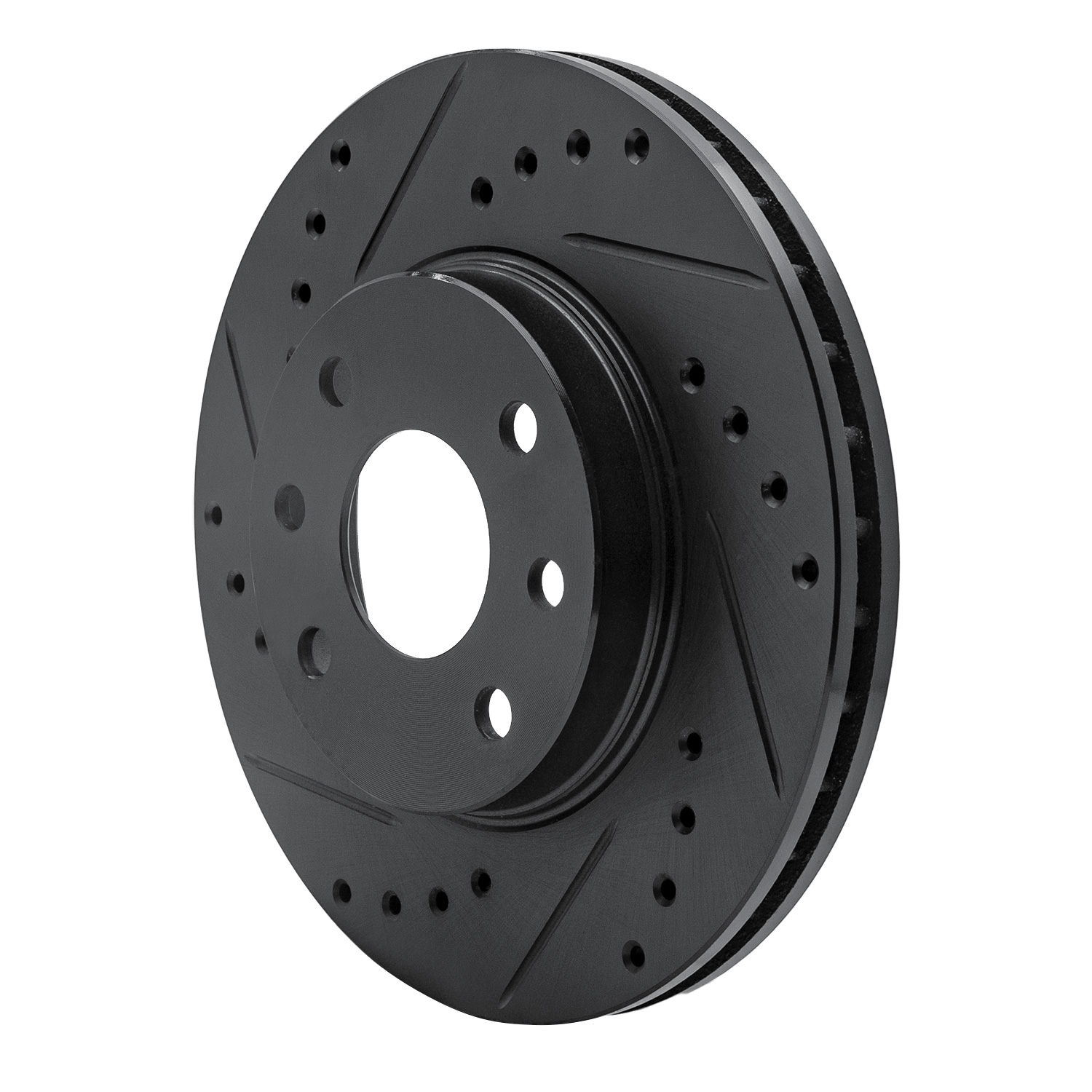1993 Isuzu Stylus S Black Performance Drilled/Slotted Rotors