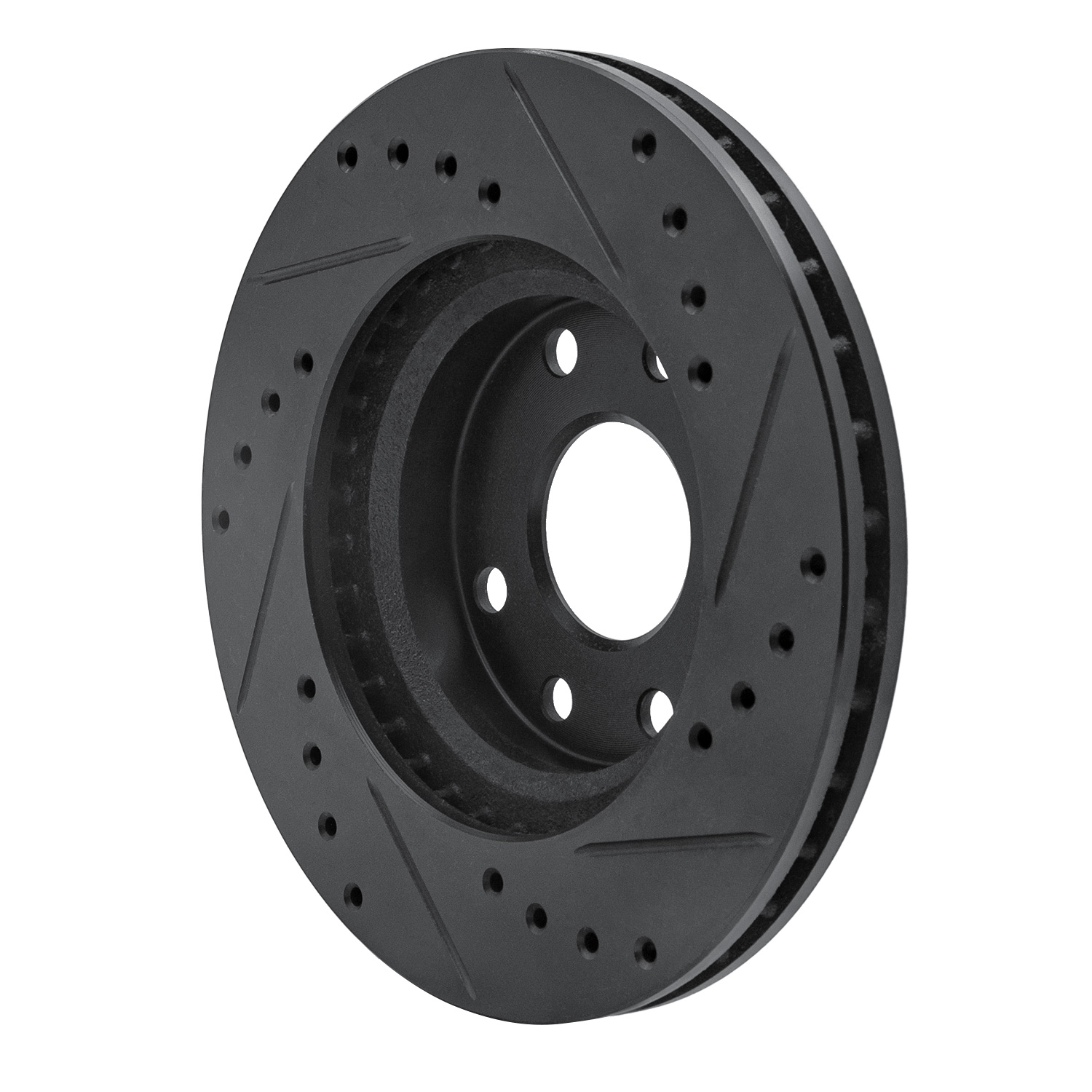 1993 Isuzu Stylus S Black Performance Drilled/Slotted Rotors