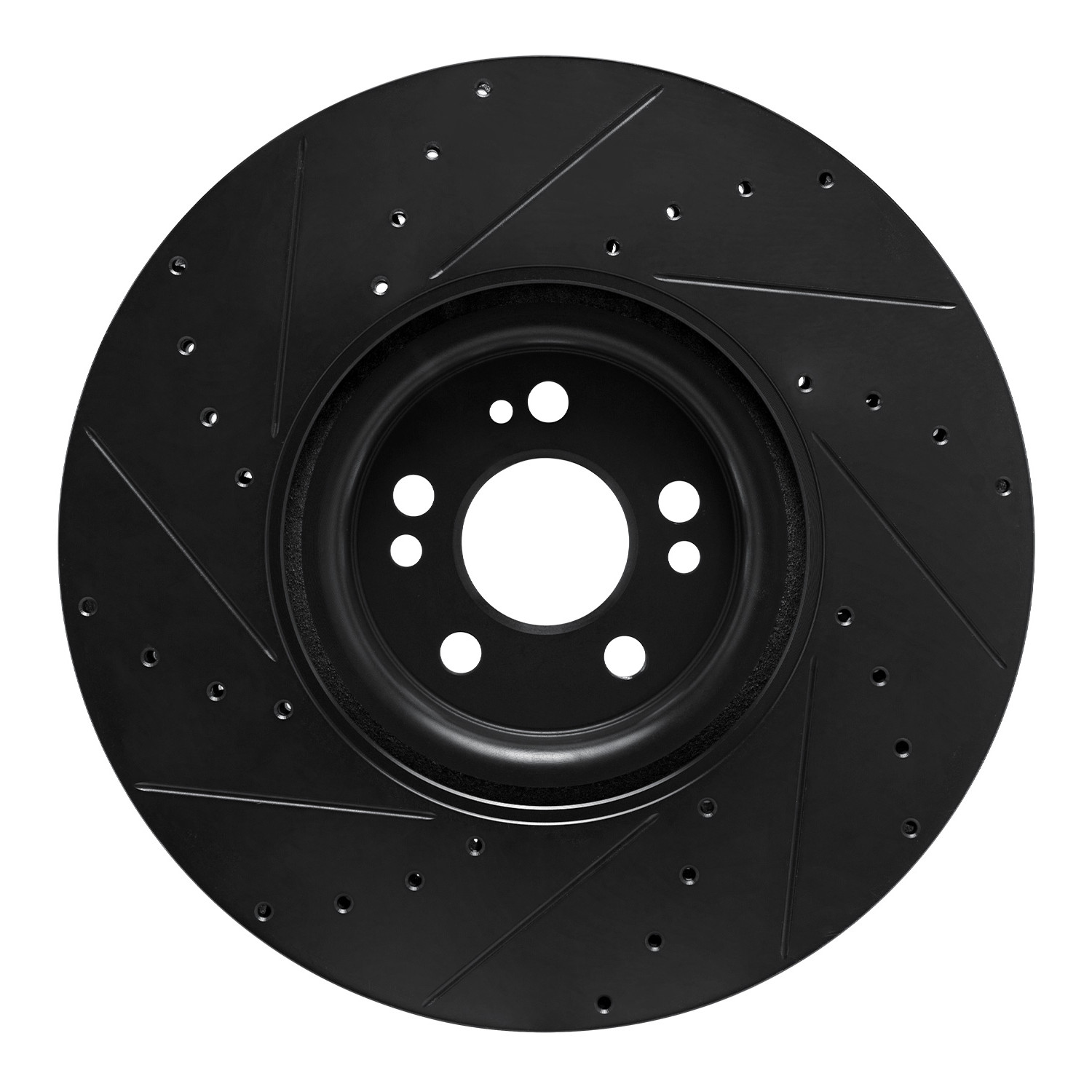 2026 Mercedes-Benz Maybach GLS600 4Matic Black Performance Drilled/Slotted Rotors