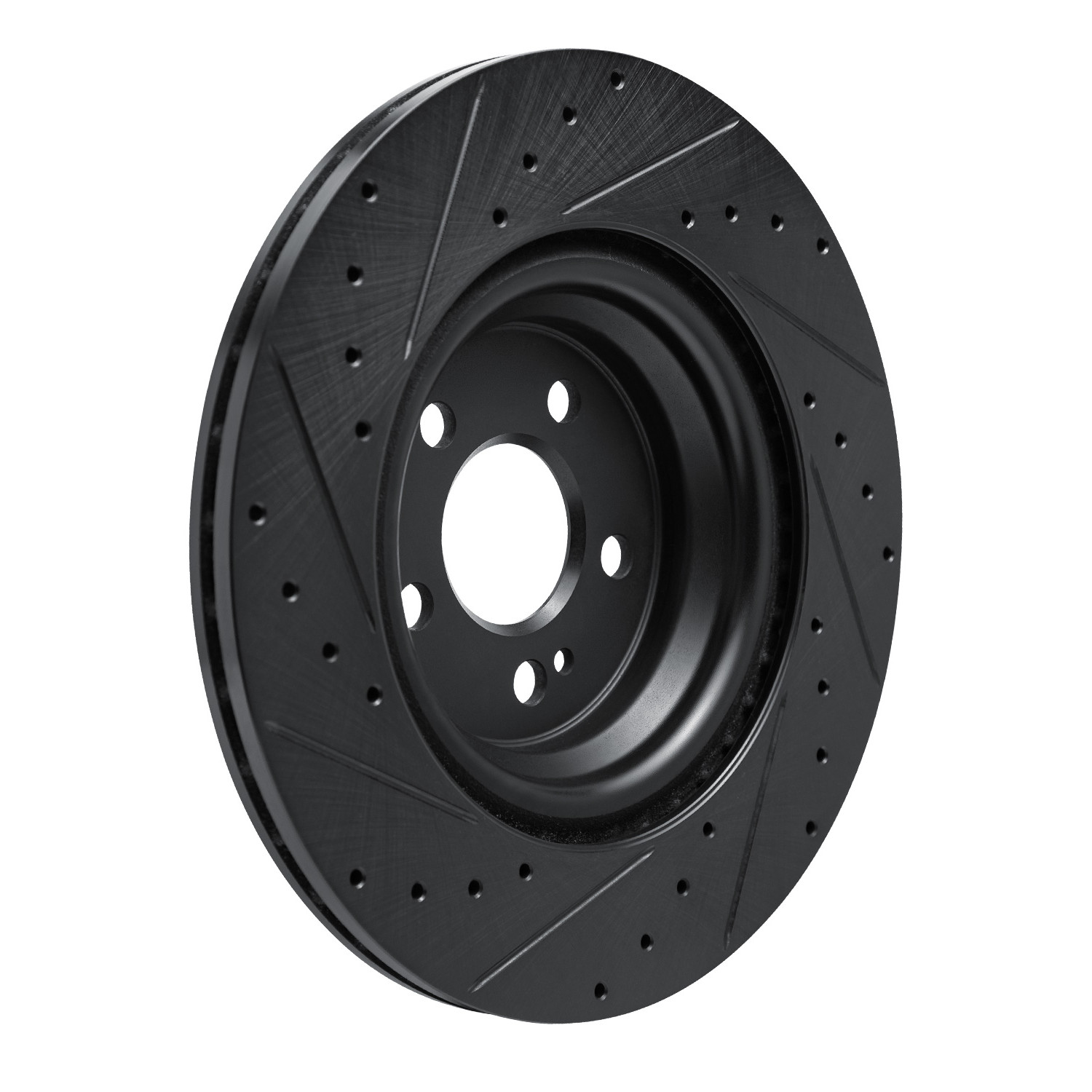2026 Mercedes-Benz Maybach GLS600 4Matic Black Performance Drilled/Slotted Rotors