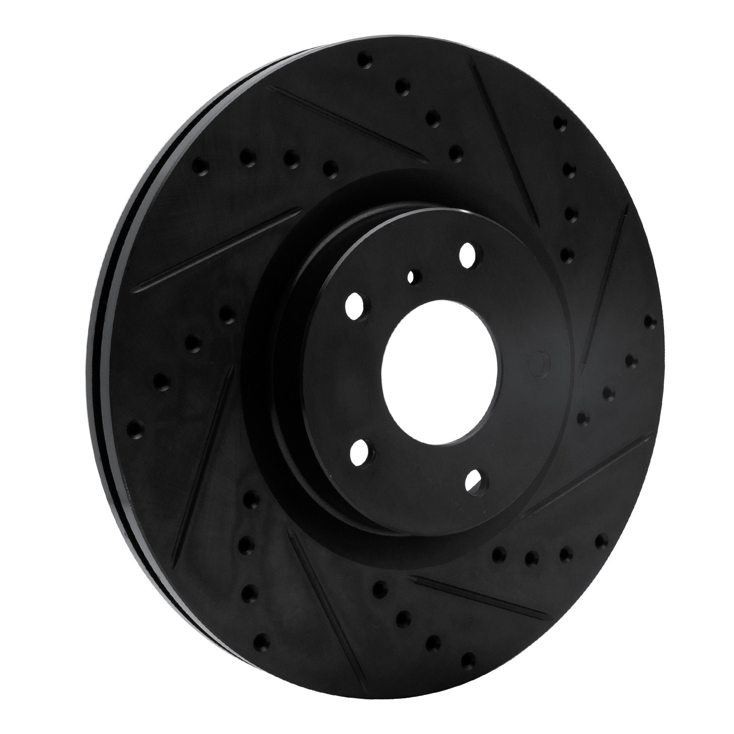 2005 INFINITI FX35 Base Black Performance Drilled/Slotted Rotors