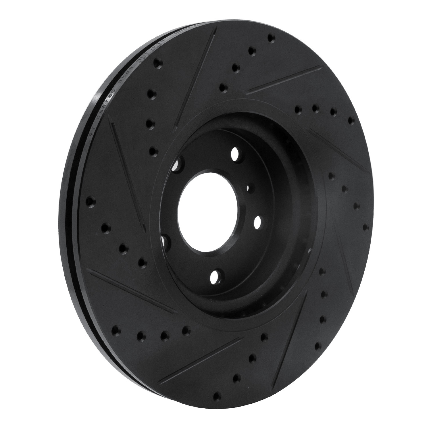 2005 INFINITI FX35 Base Black Performance Drilled/Slotted Rotors