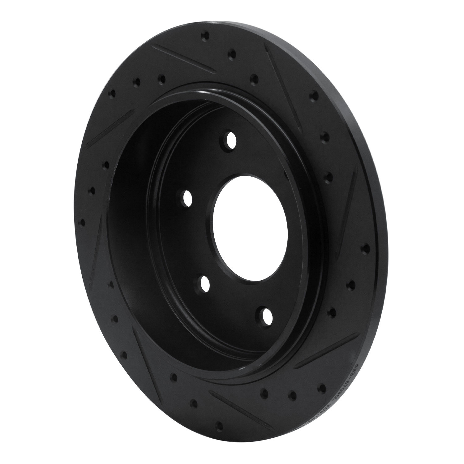 2015 Nissan TITAN S Black Performance Drilled/Slotted Rotors