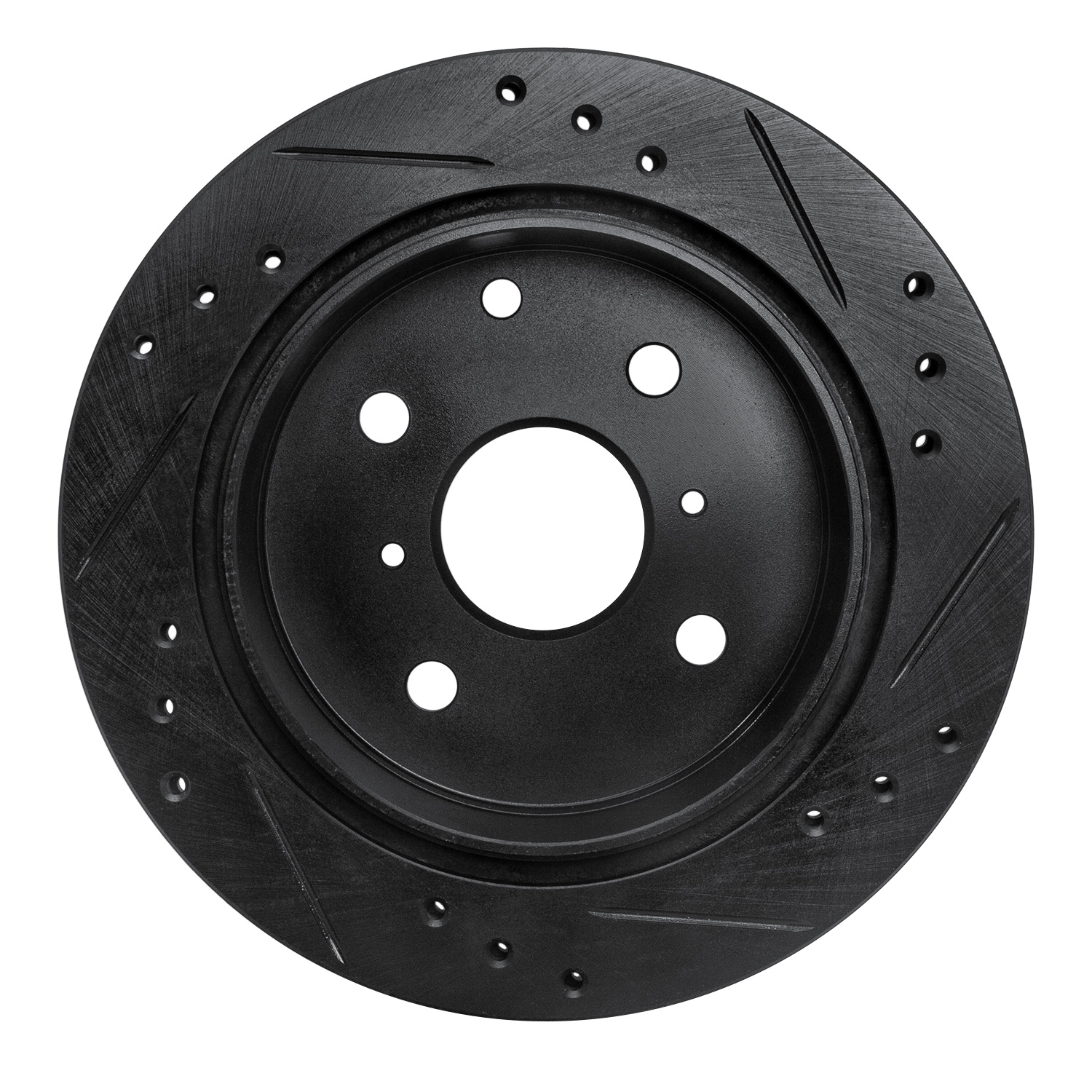 1983 Toyota Celica Supra Black Performance Drilled/Slotted Rotors