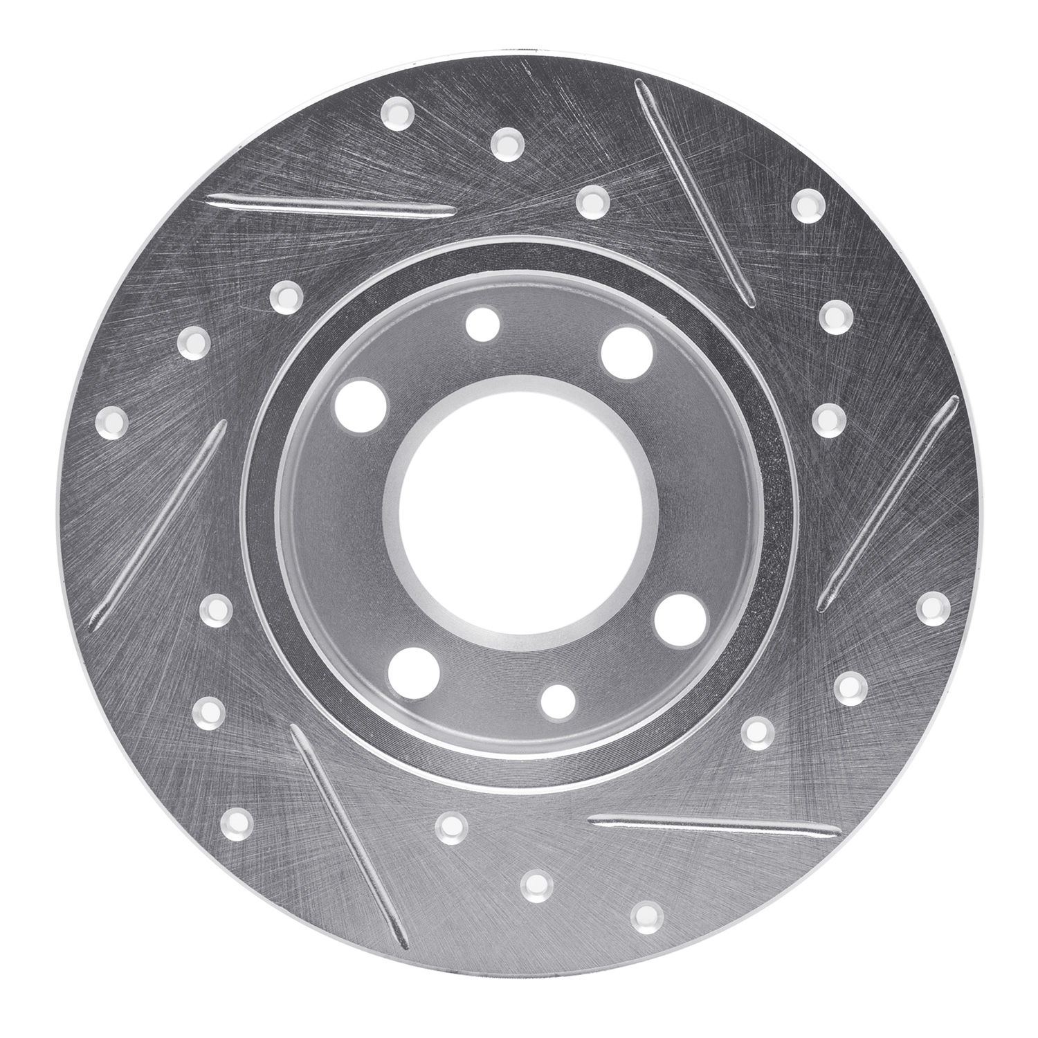 1991 Yugo GV Plus Silver Performance Drilled/Slotted Rotors