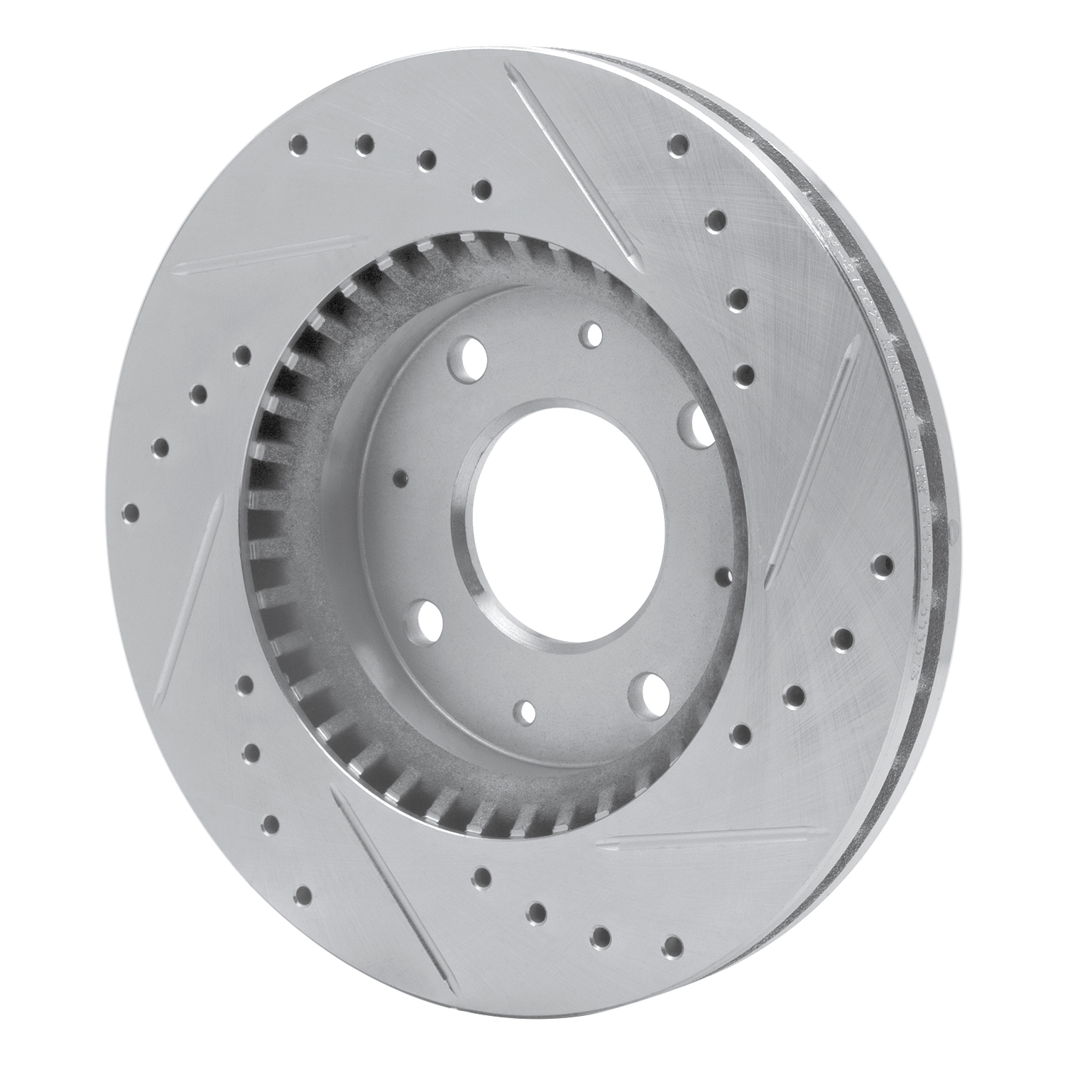 2007 Kia Spectra5 SX Silver Performance Drilled/Slotted Rotors