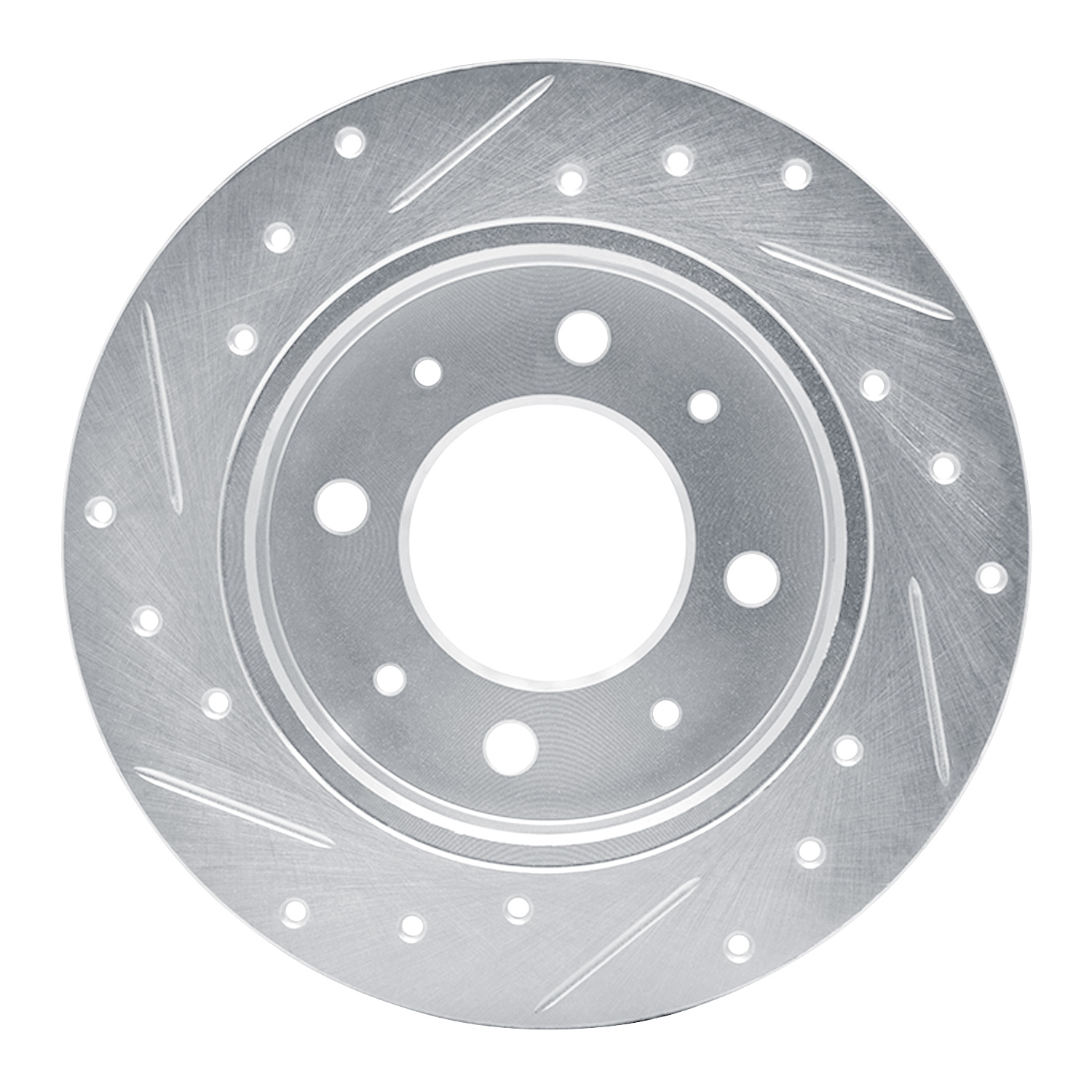 2007 Kia Spectra5 SX Silver Performance Drilled/Slotted Rotors