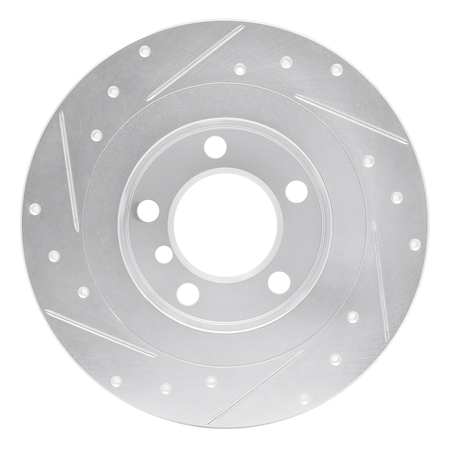 2025 Mini Cooper John Cooper Works Silver Performance Drilled/Slotted Rotors