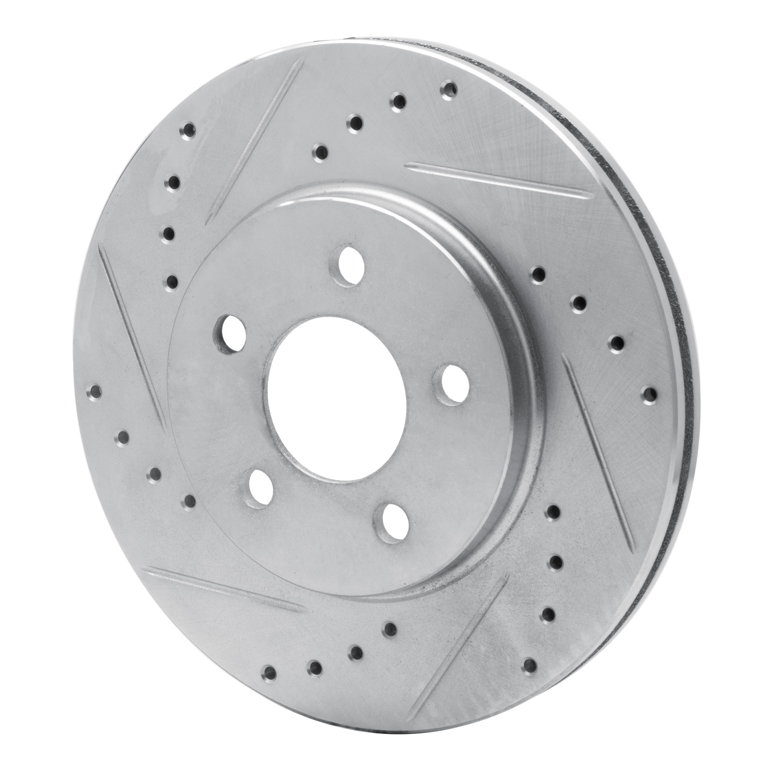1989 Plymouth Grand Voyager LE Silver Performance Drilled/Slotted Rotors