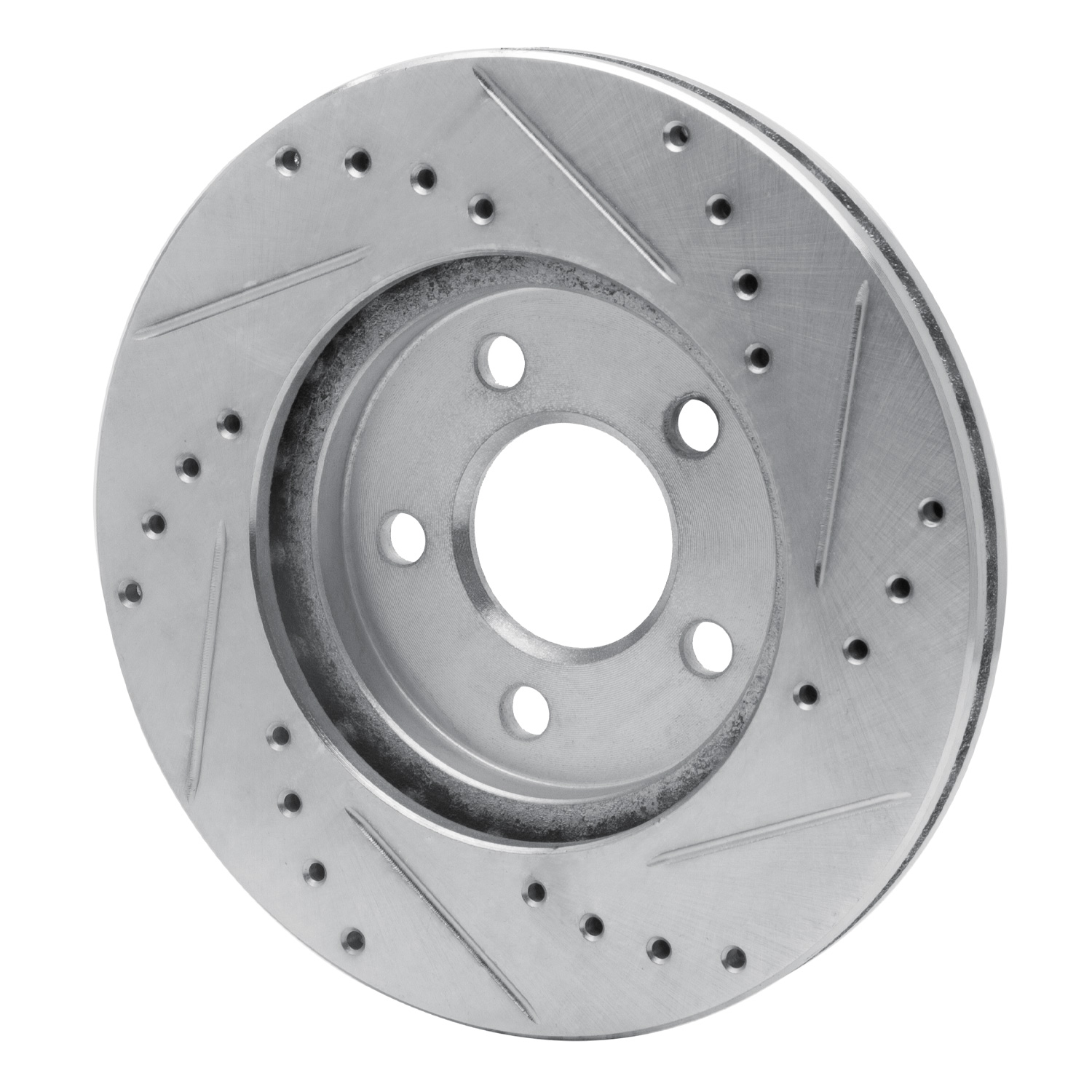 1989 Plymouth Grand Voyager LE Silver Performance Drilled/Slotted Rotors
