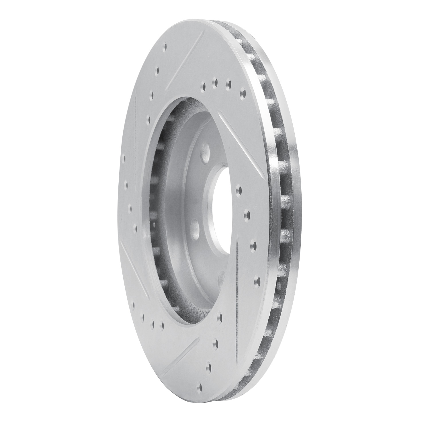 1989 Plymouth Grand Voyager SE Silver Performance Drilled/Slotted Rotors