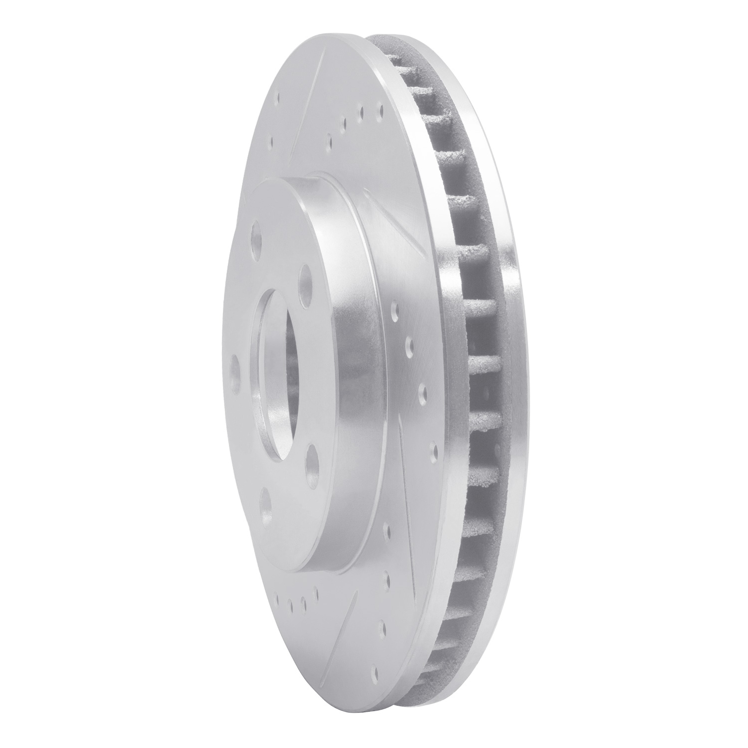1989 Plymouth Grand Voyager SE Silver Performance Drilled/Slotted Rotors