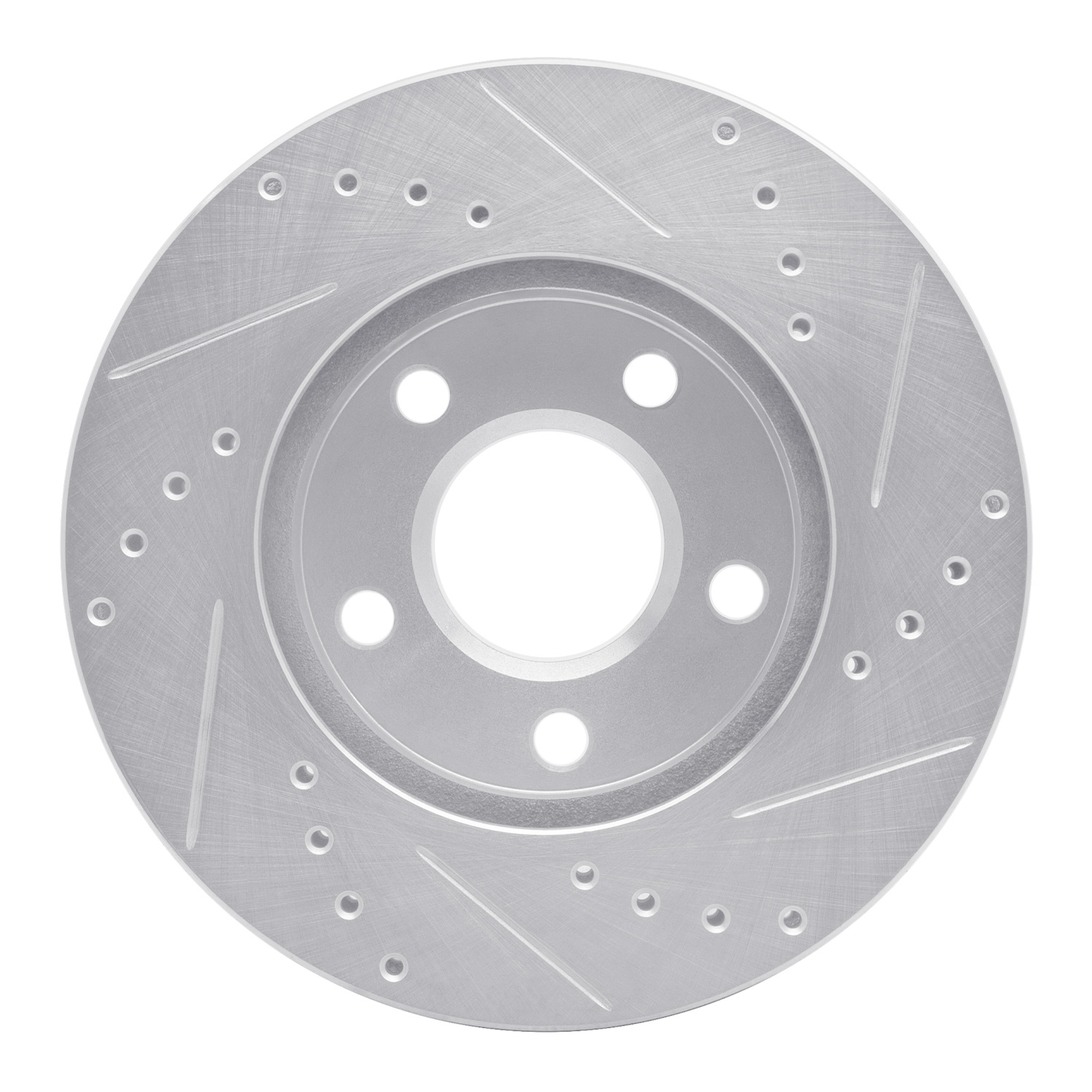 1989 Plymouth Grand Voyager SE Silver Performance Drilled/Slotted Rotors