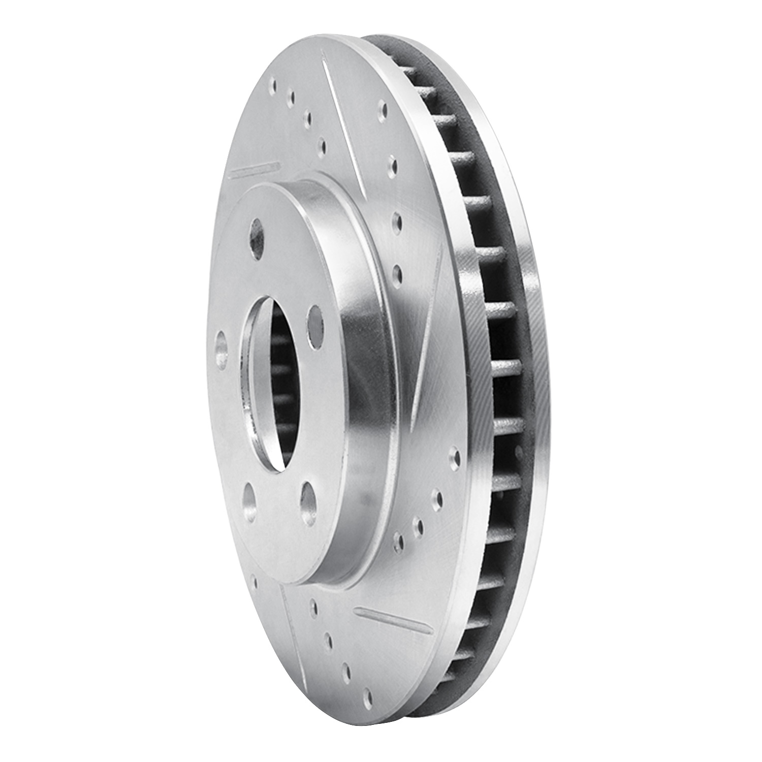 1989 Plymouth Grand Voyager SE Silver Performance Drilled/Slotted Rotors