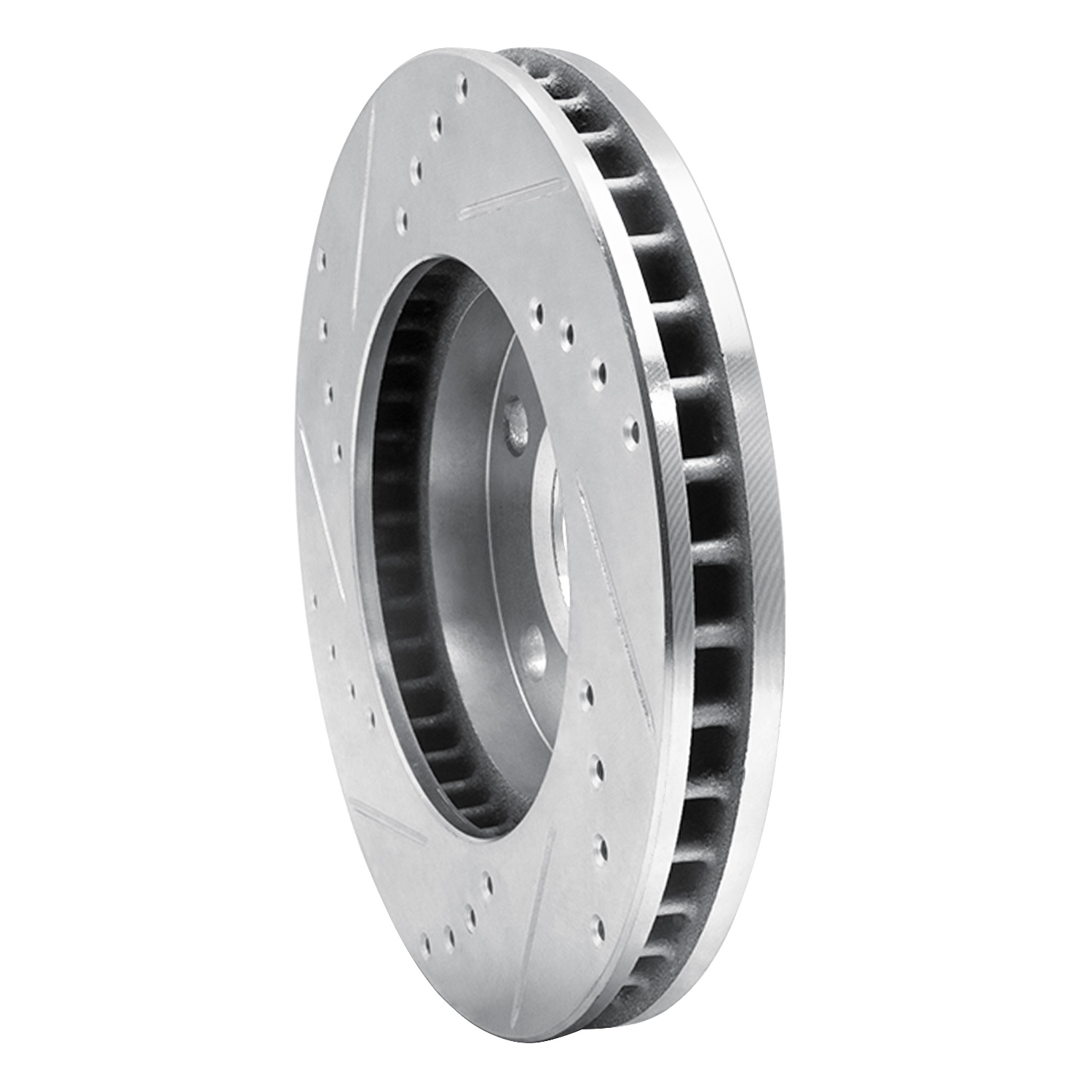 1989 Plymouth Grand Voyager SE Silver Performance Drilled/Slotted Rotors
