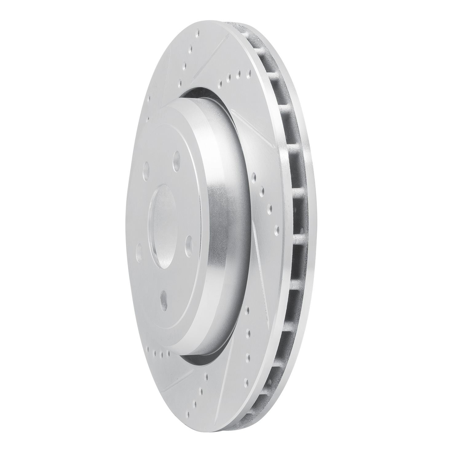 2017 Jeep Grand Cherokee SRT Silver Performance Drilled/Slotted Rotors