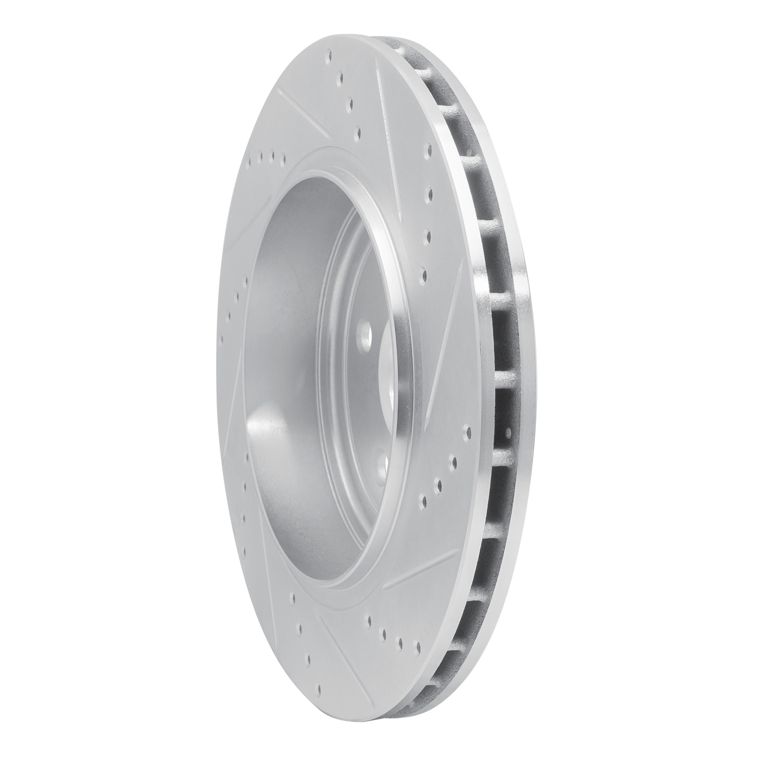 2017 Jeep Grand Cherokee SRT Silver Performance Drilled/Slotted Rotors
