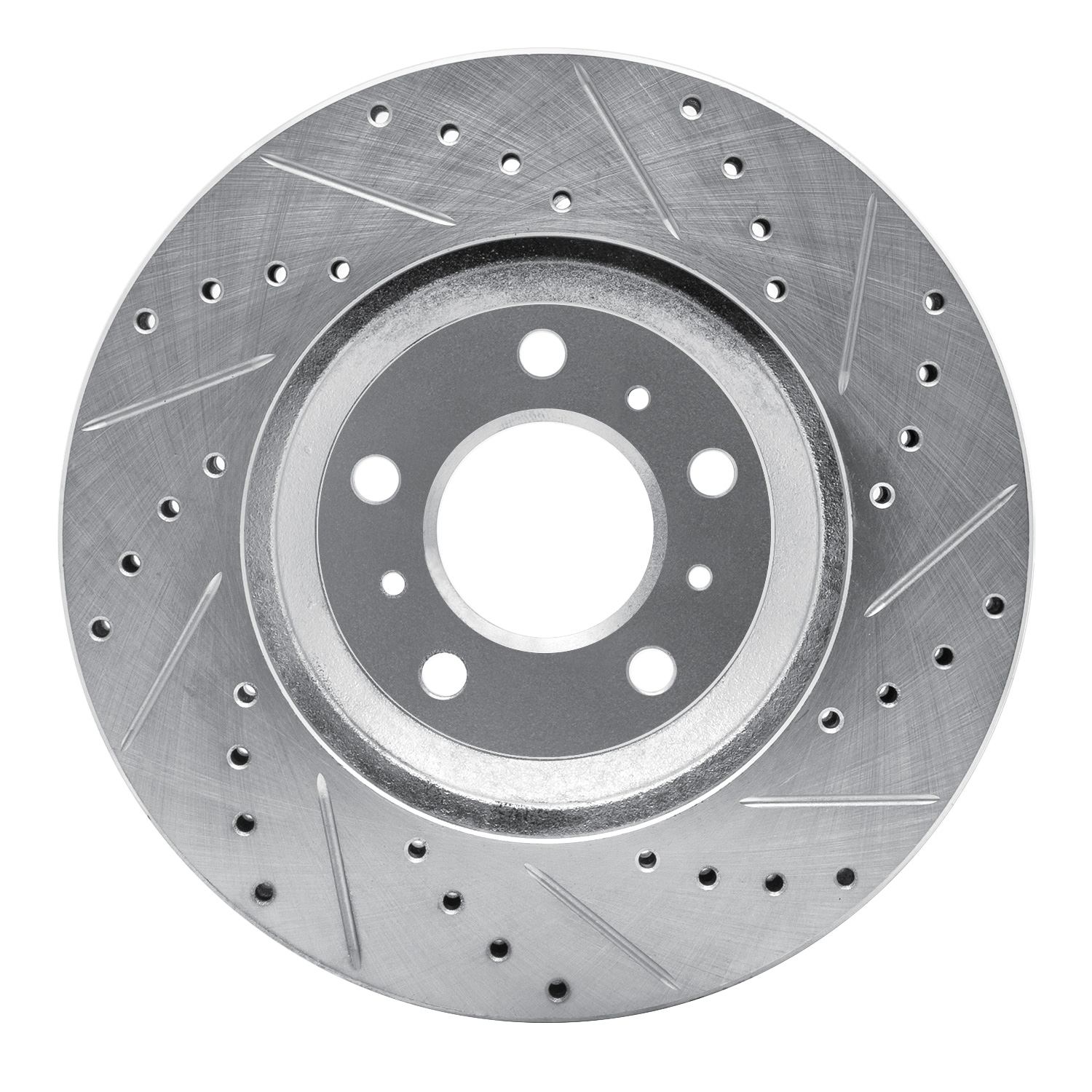 2016 Chevrolet Impala Limited LTZ Silver Performance Drilled/Slotted Rotors