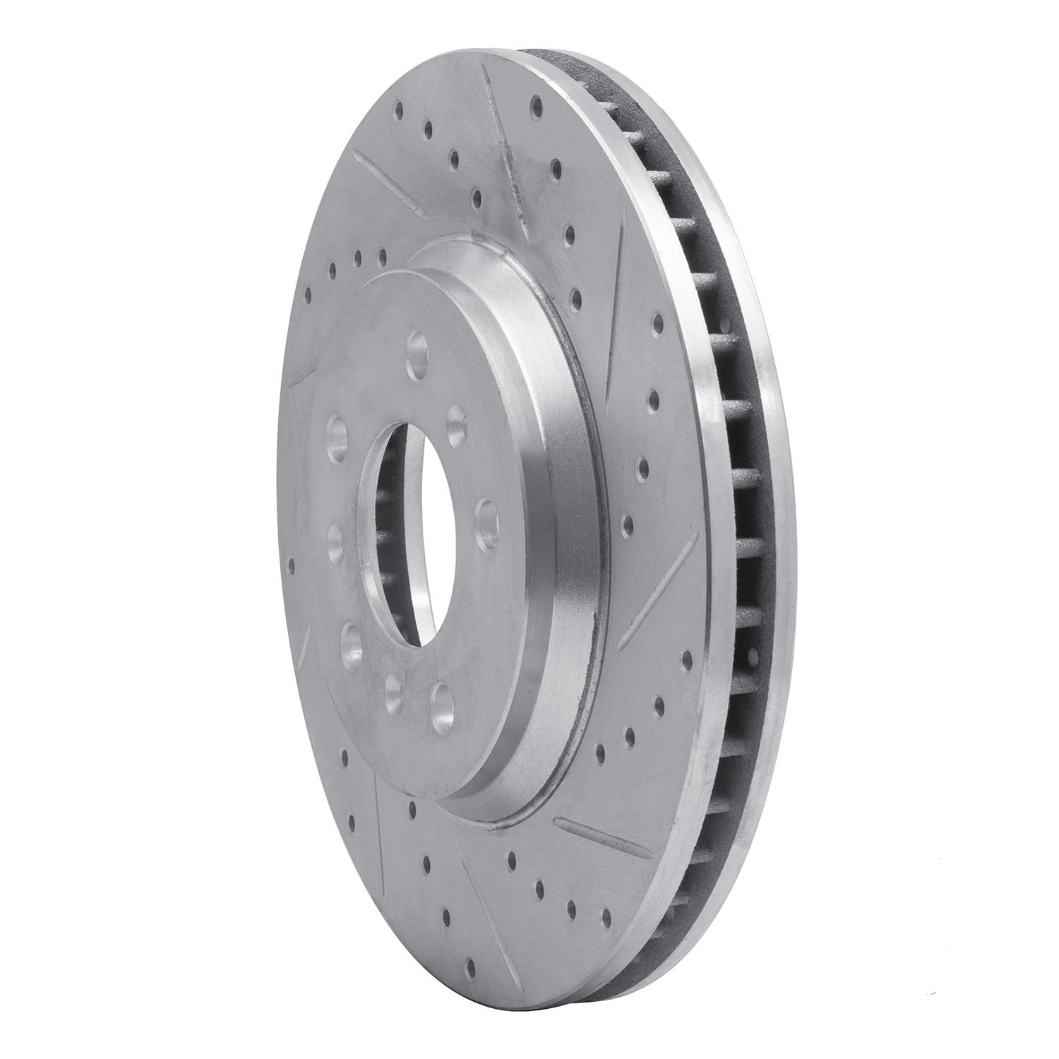 2016 Chevrolet Impala Limited Police Silver Performance Drilled/Slotted Rotors