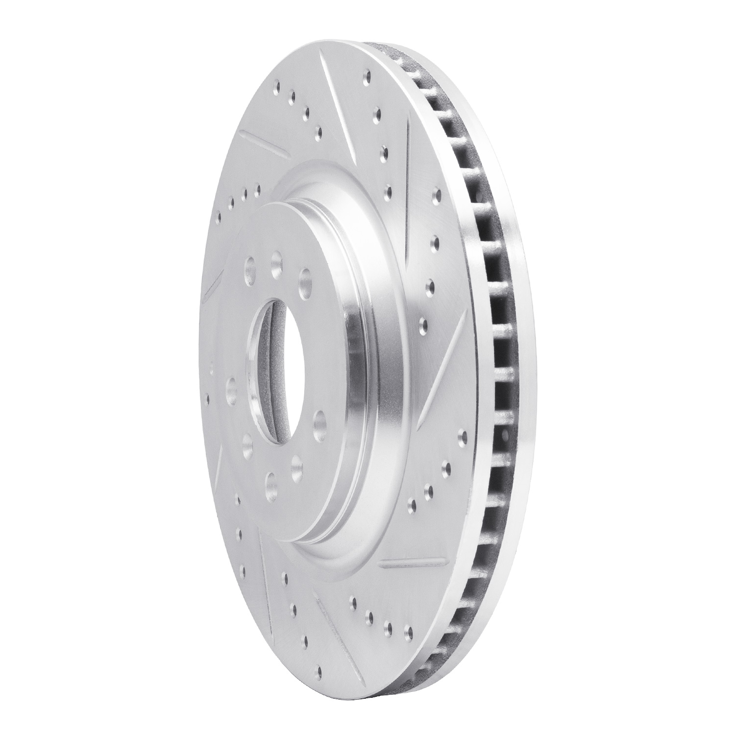 2016 Chevrolet Impala Limited LTZ Silver Performance Drilled/Slotted Rotors