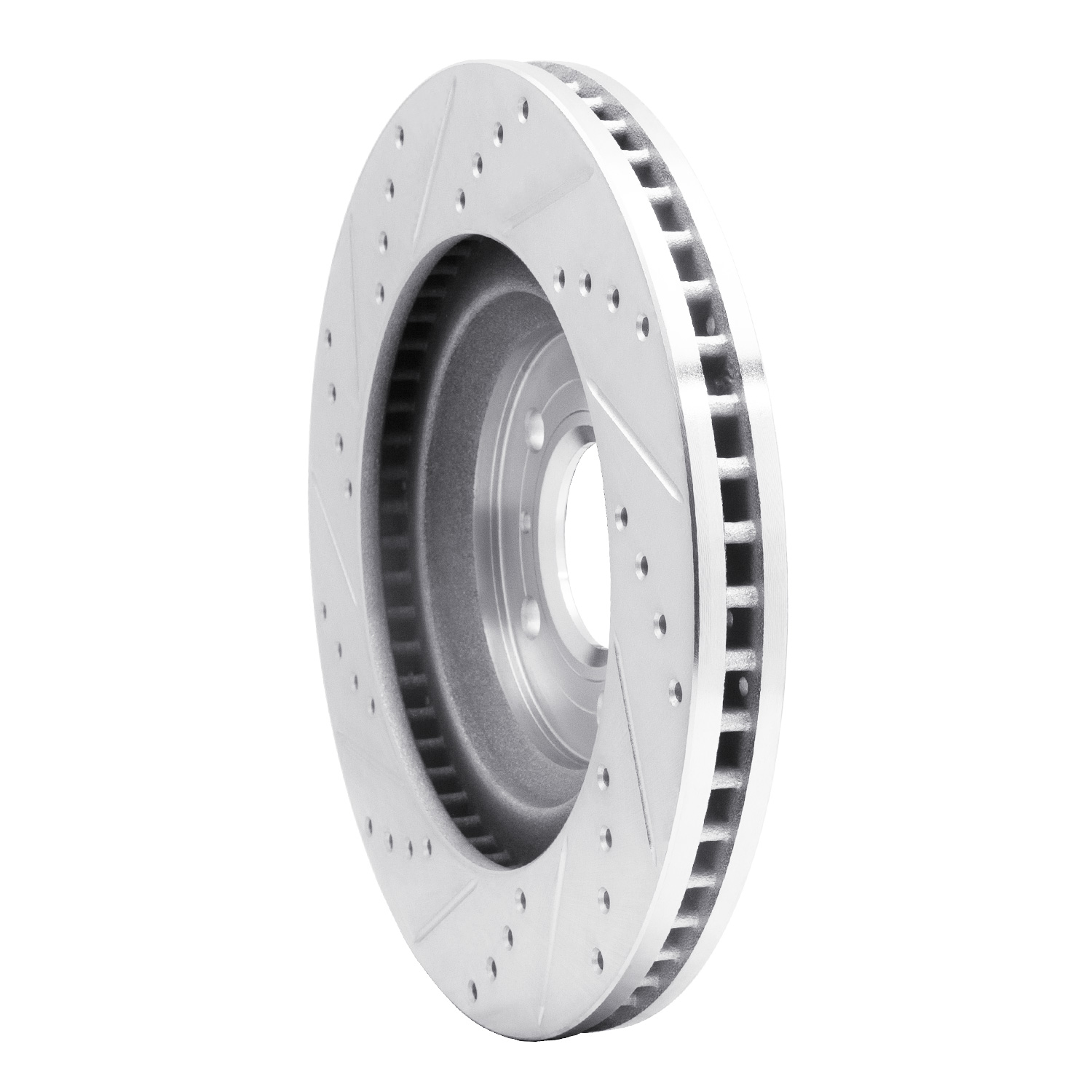 2016 Chevrolet Impala Limited LTZ Silver Performance Drilled/Slotted Rotors