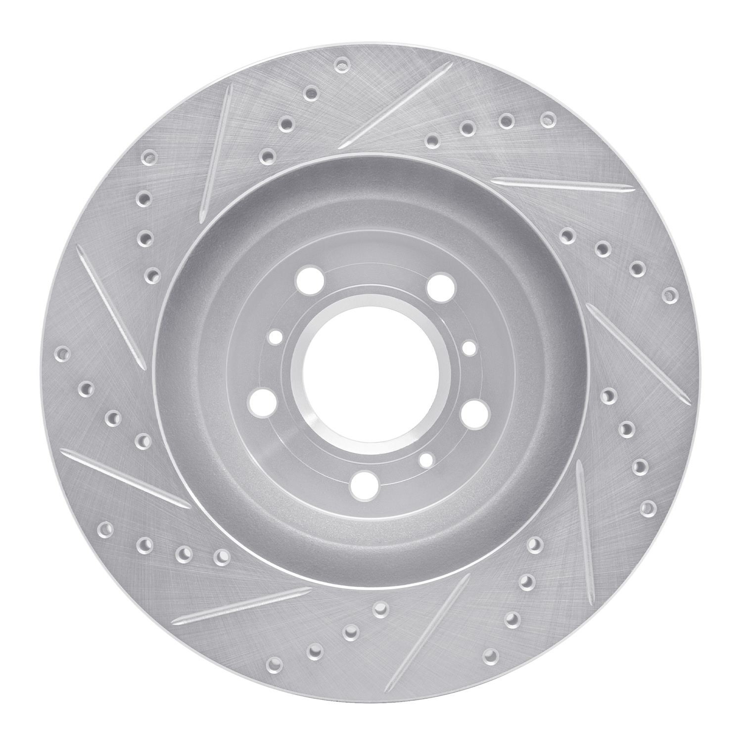 2016 Chevrolet Impala Limited LTZ Silver Performance Drilled/Slotted Rotors