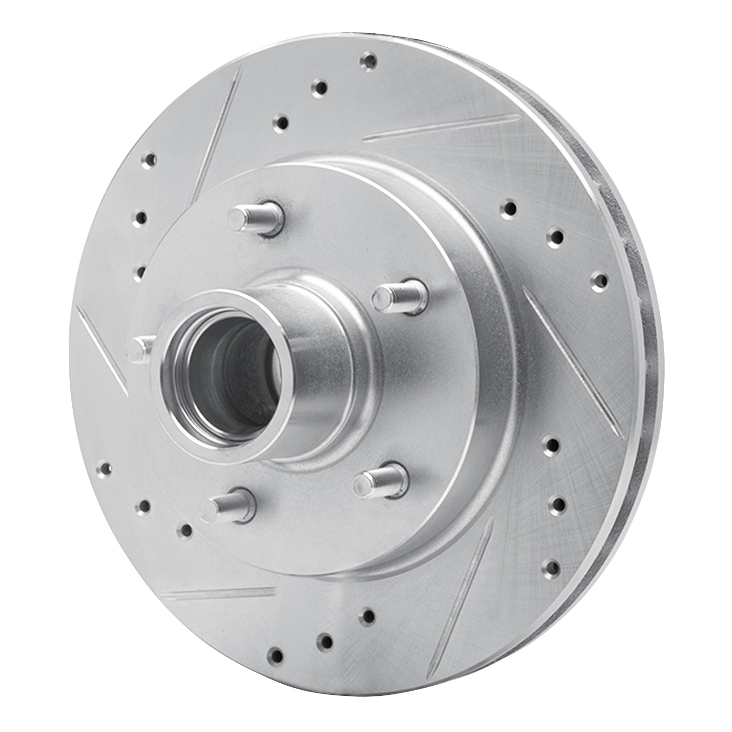 1980 Pontiac Grand LeMans Safari Silver Performance Drilled/Slotted Rotors