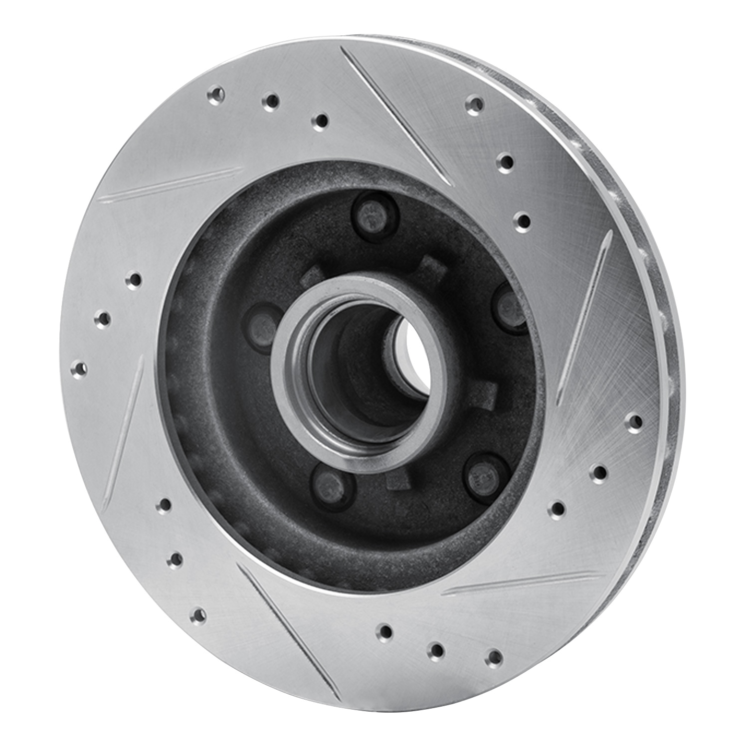 1980 Pontiac Grand LeMans Safari Silver Performance Drilled/Slotted Rotors