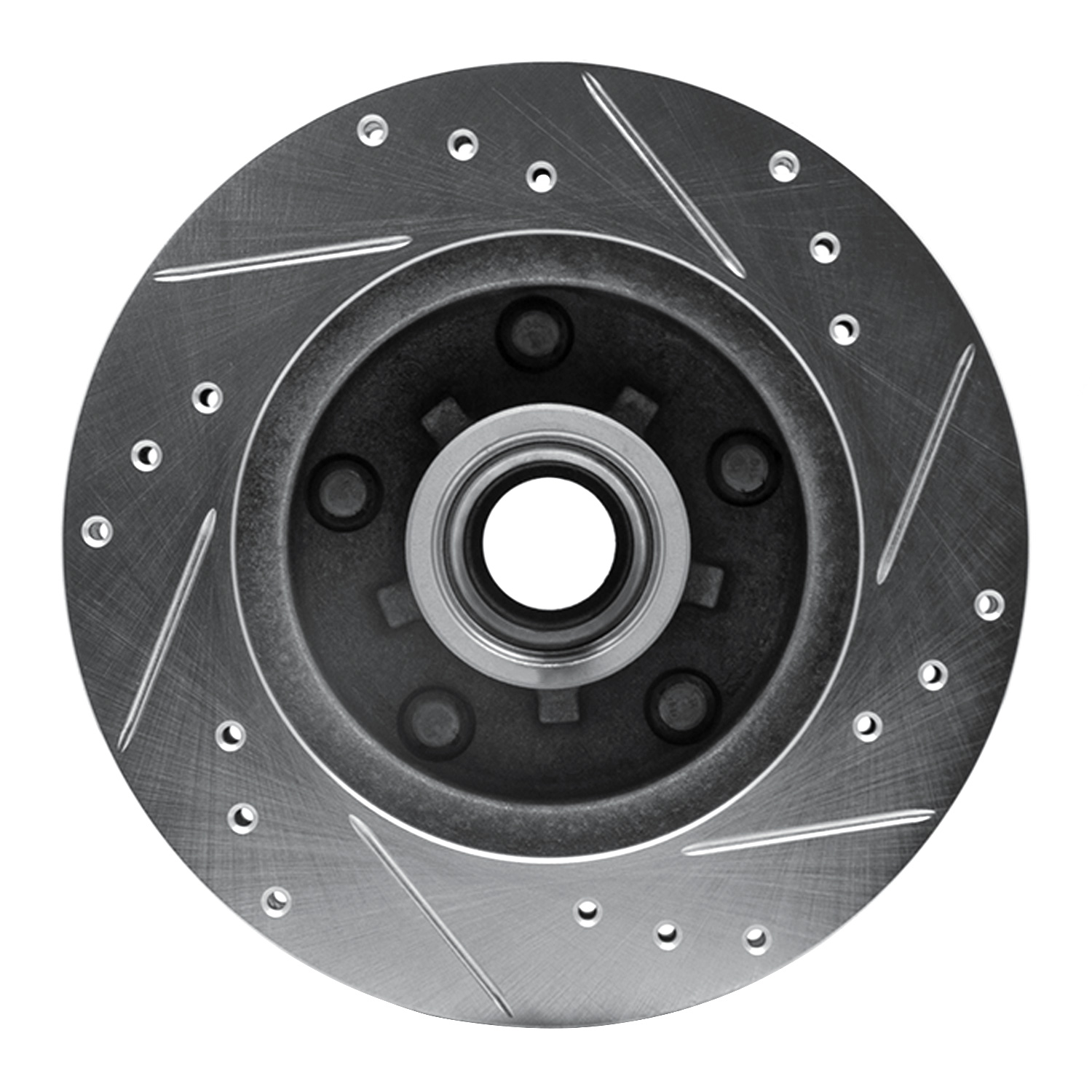 1980 Pontiac Grand LeMans Safari Silver Performance Drilled/Slotted Rotors