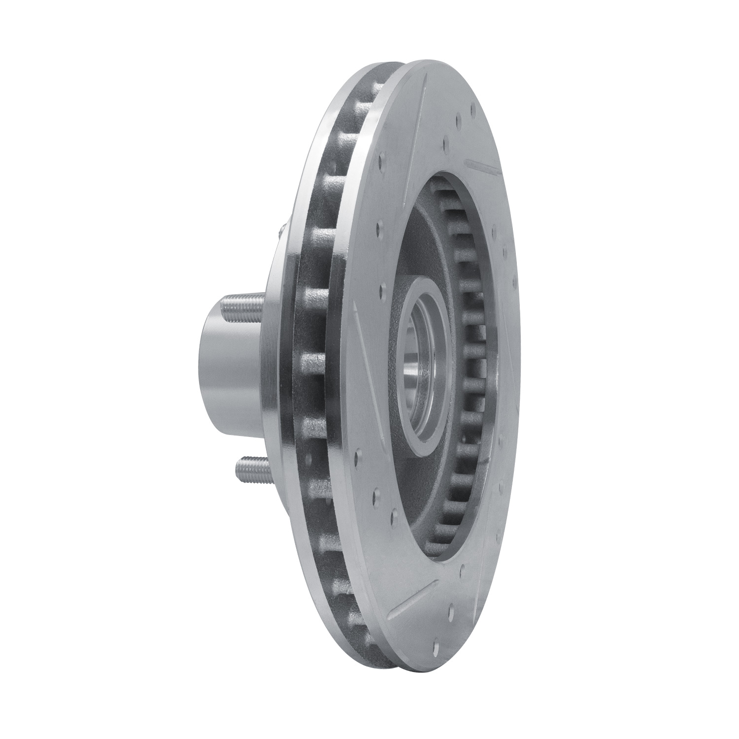 1983 Pontiac Grand Prix Brougham Silver Performance Drilled/Slotted Rotors