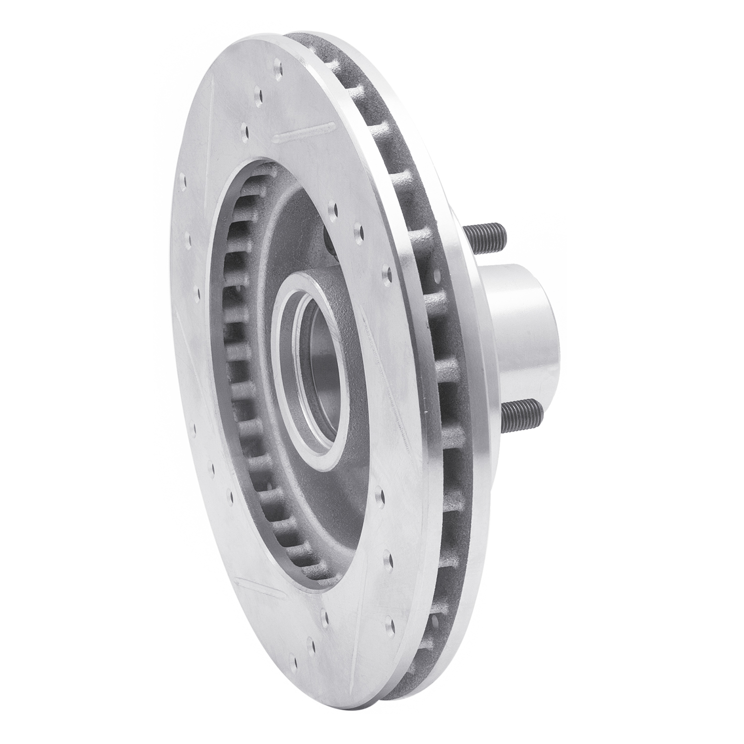 1985 GMC Caballero Diablo Silver Performance Drilled/Slotted Rotors