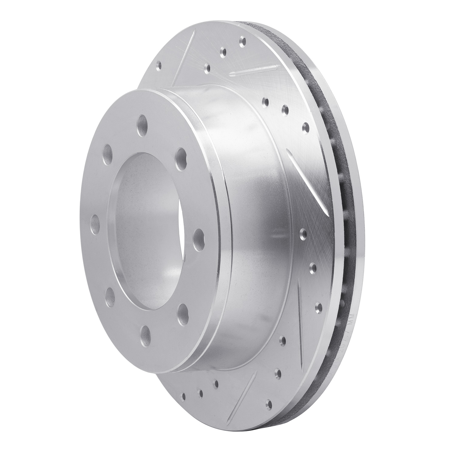 2002 Chevrolet Silverado 3500 LS Silver Performance Drilled/Slotted Rotors