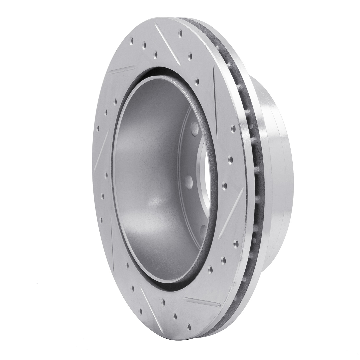 2002 Chevrolet Silverado 3500 LS Silver Performance Drilled/Slotted Rotors