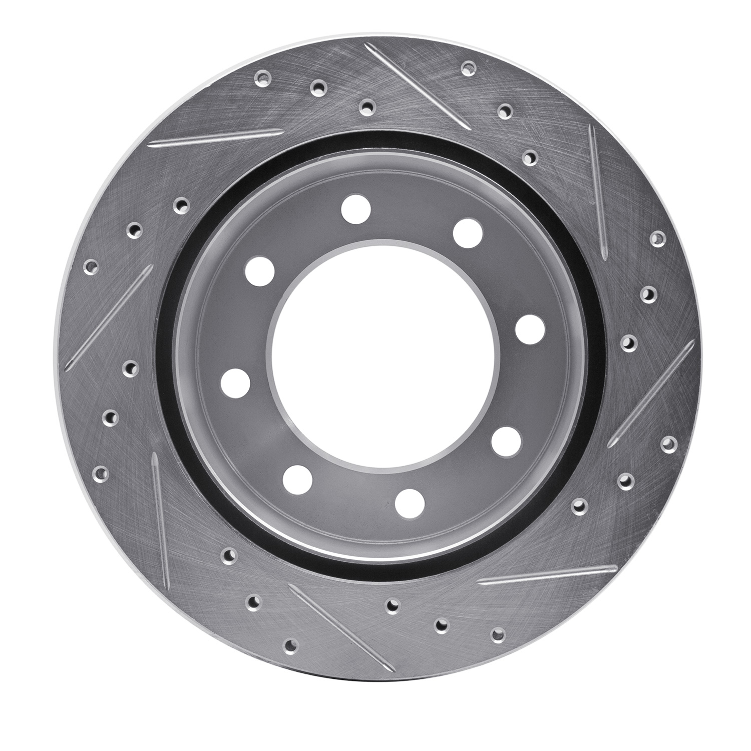 2002 Chevrolet Silverado 3500 LS Silver Performance Drilled/Slotted Rotors