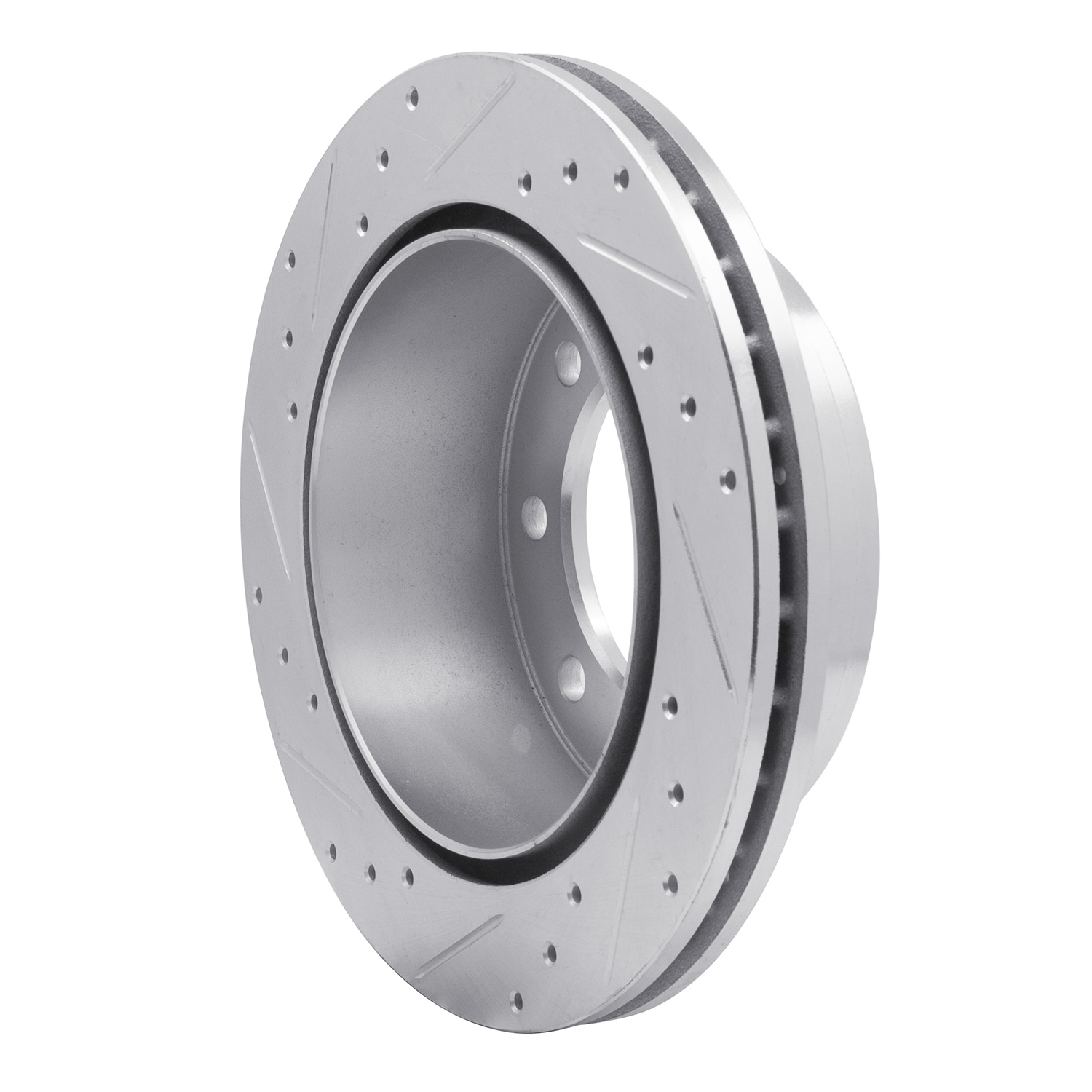2002 Chevrolet Silverado 3500 Base Silver Performance Drilled/Slotted Rotors