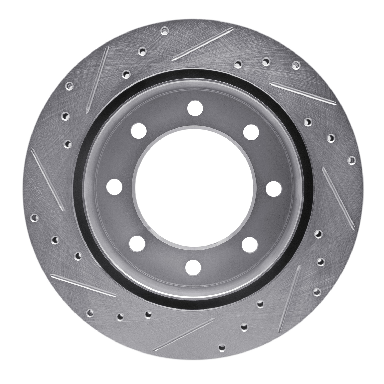 2002 Chevrolet Silverado 3500 Base Silver Performance Drilled/Slotted Rotors