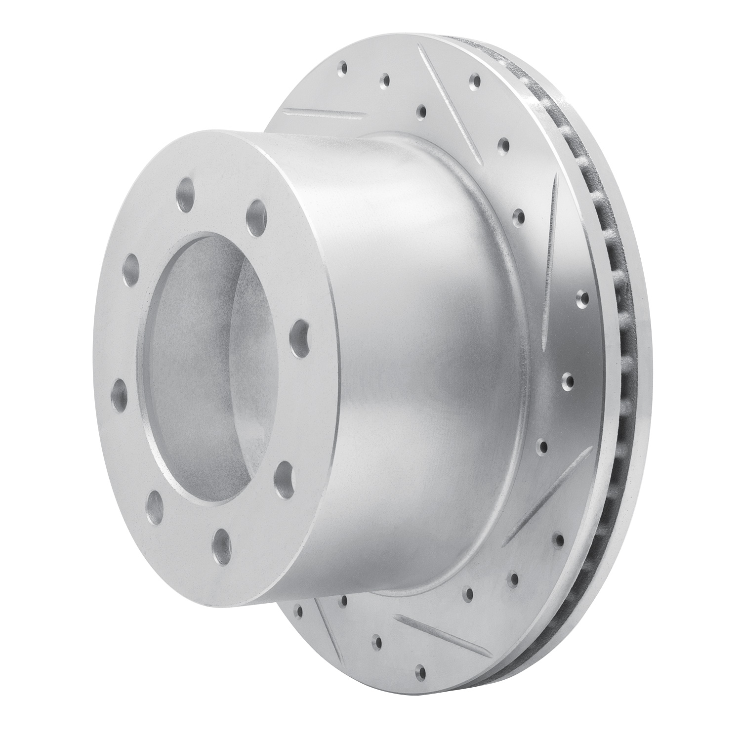 2002 Chevrolet Silverado 3500 Base Silver Performance Drilled/Slotted Rotors