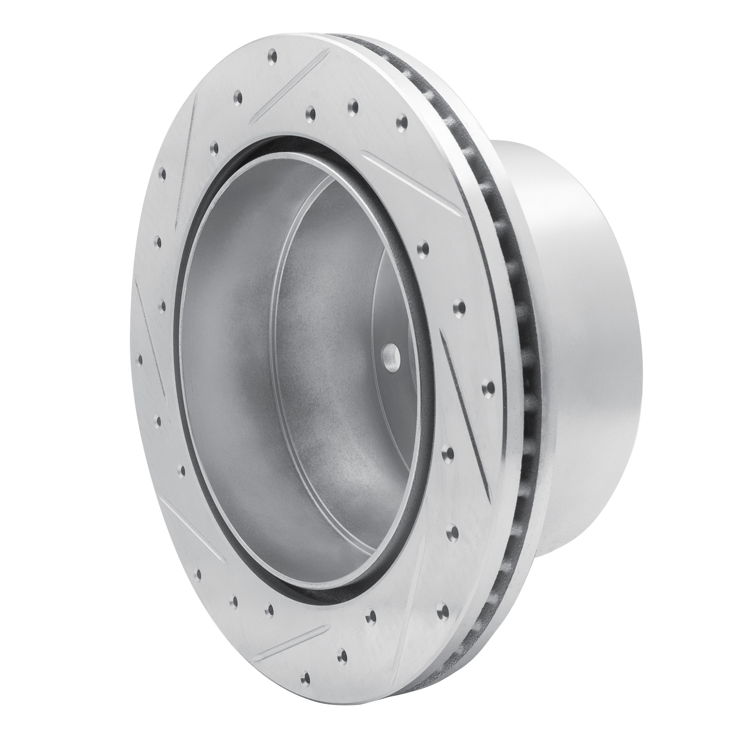 2002 Chevrolet Silverado 3500 Base Silver Performance Drilled/Slotted Rotors