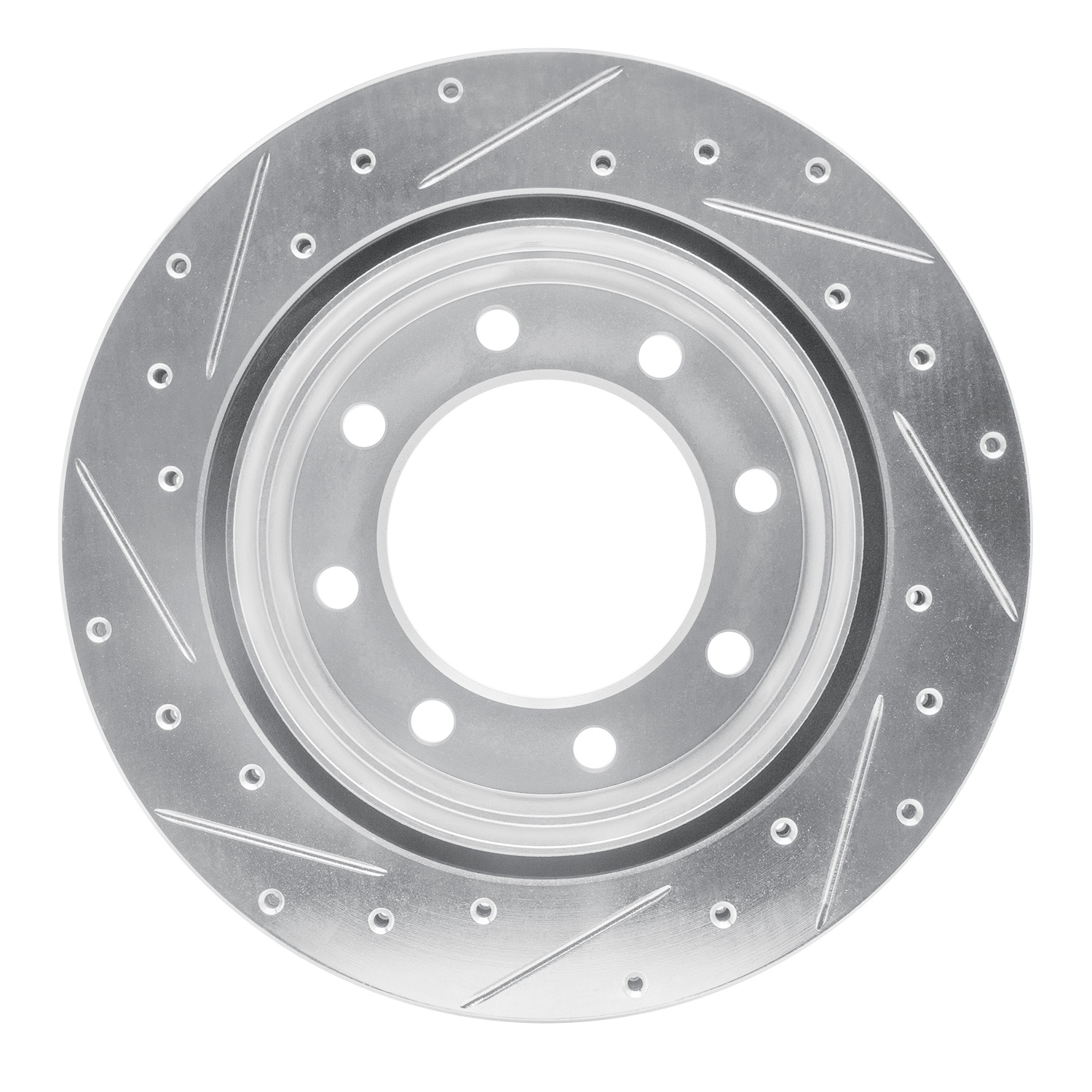 2002 Chevrolet Silverado 3500 Base Silver Performance Drilled/Slotted Rotors