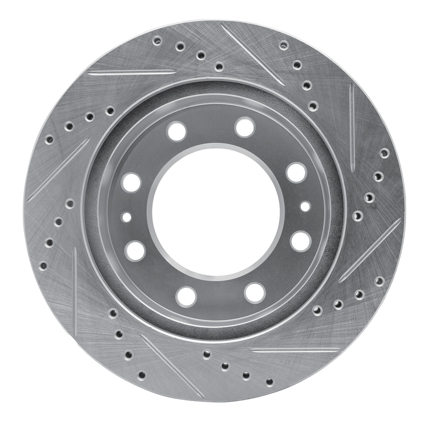 2002 Chevrolet Silverado 3500 LS Silver Performance Drilled/Slotted Rotors