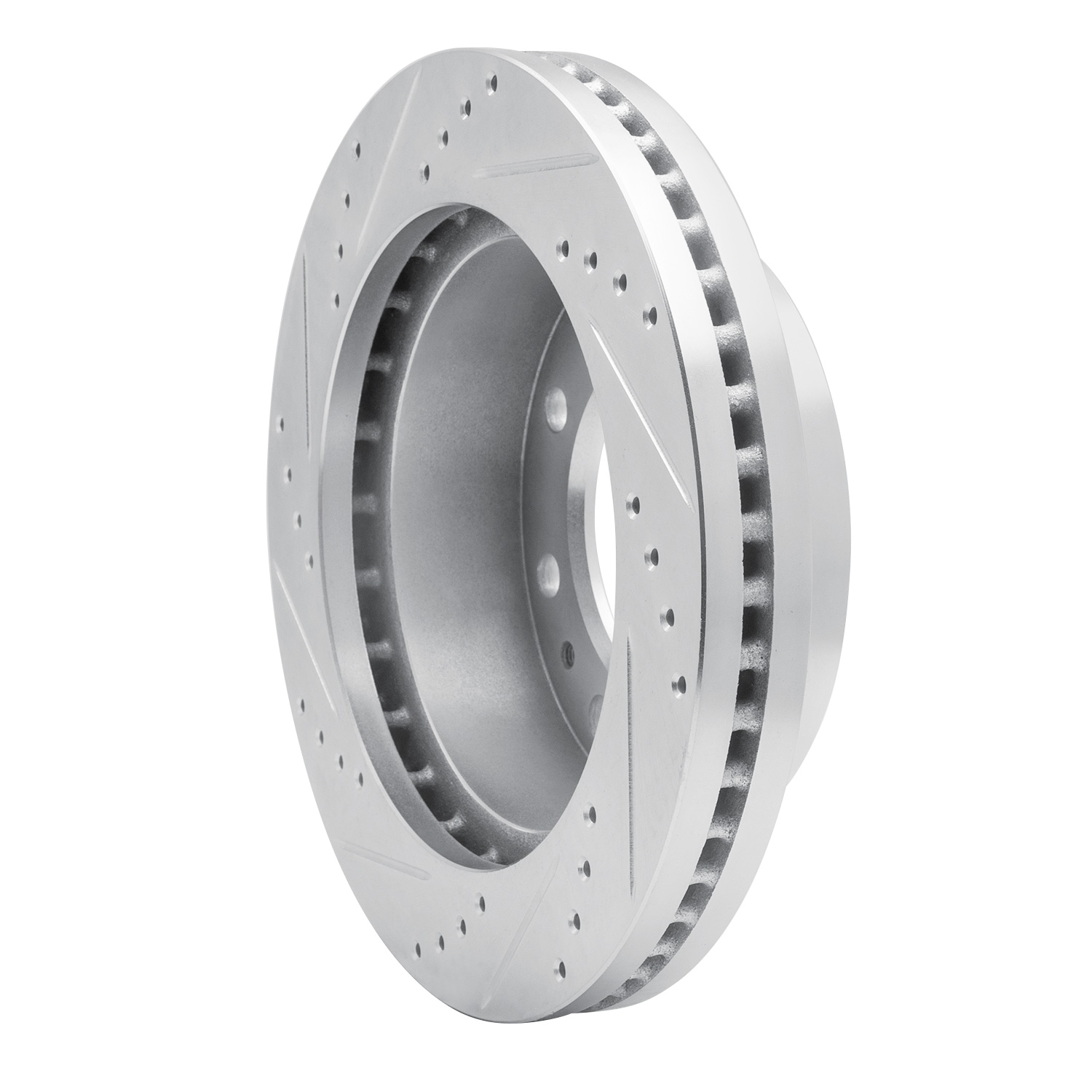 2002 Chevrolet Silverado 3500 LT Silver Performance Drilled/Slotted Rotors