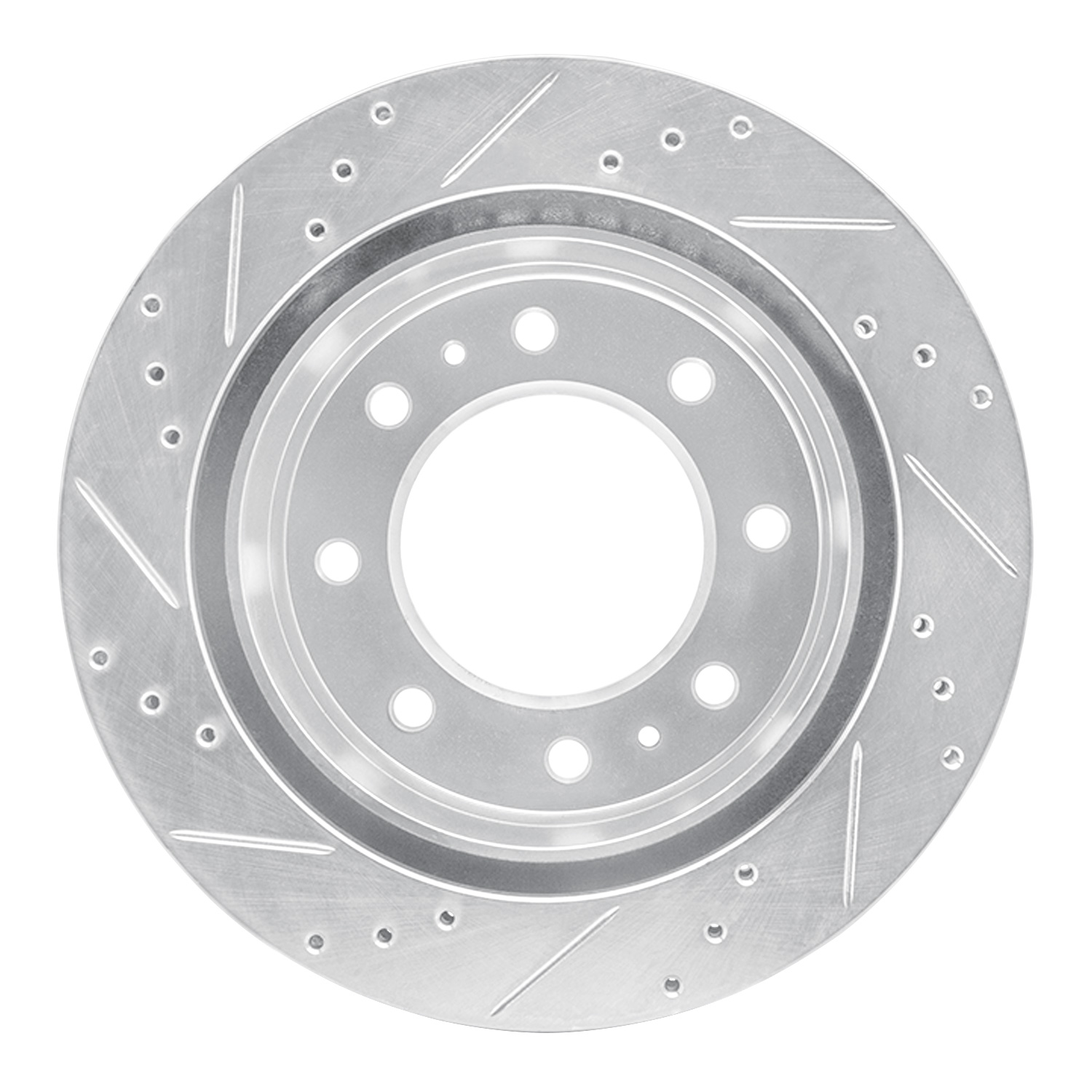 2026 Chevrolet Silverado 2500 HD High Country Silver Performance Drilled/Slotted Rotors