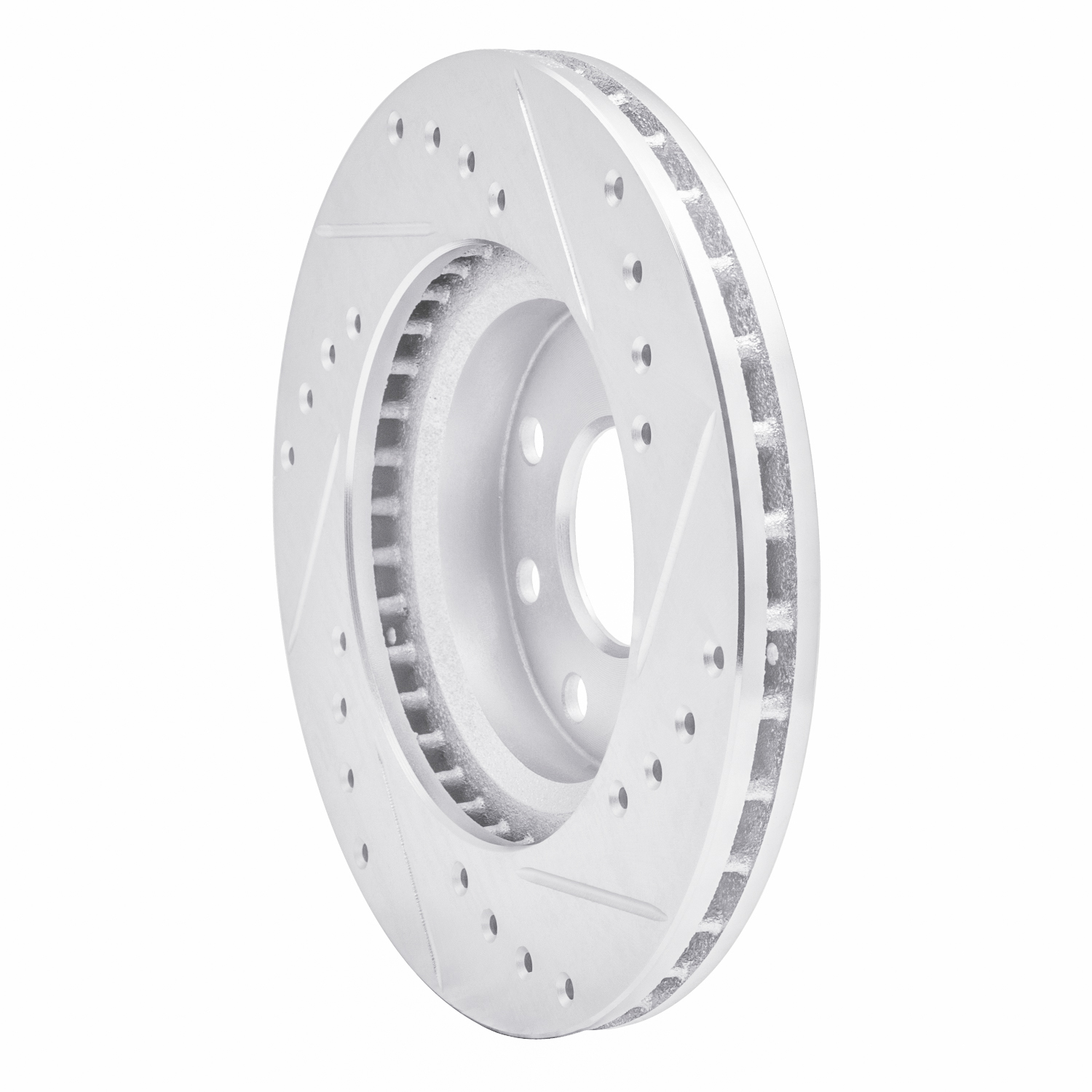 1993 Isuzu Stylus S Silver Performance Drilled/Slotted Rotors