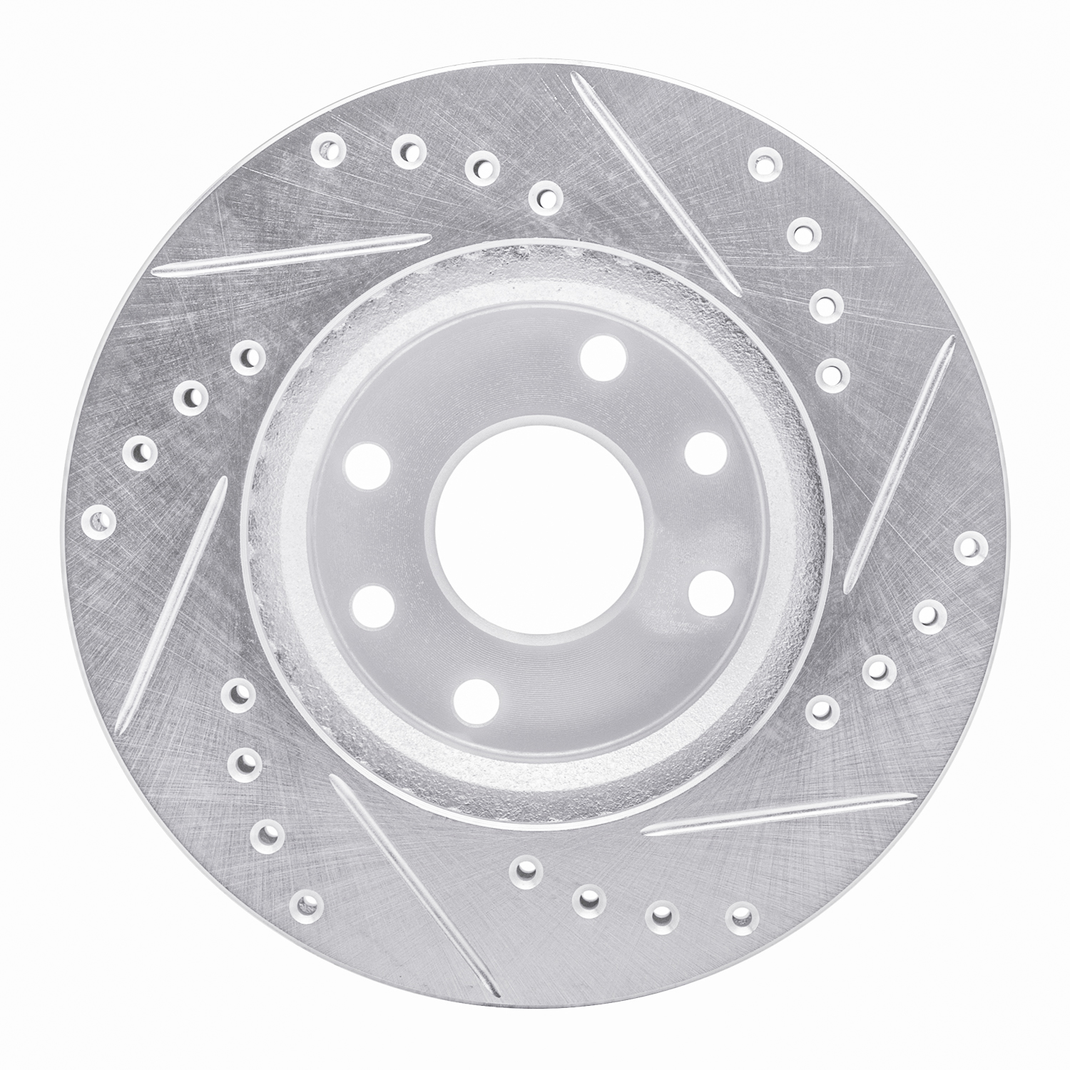 1993 Isuzu Stylus S Silver Performance Drilled/Slotted Rotors