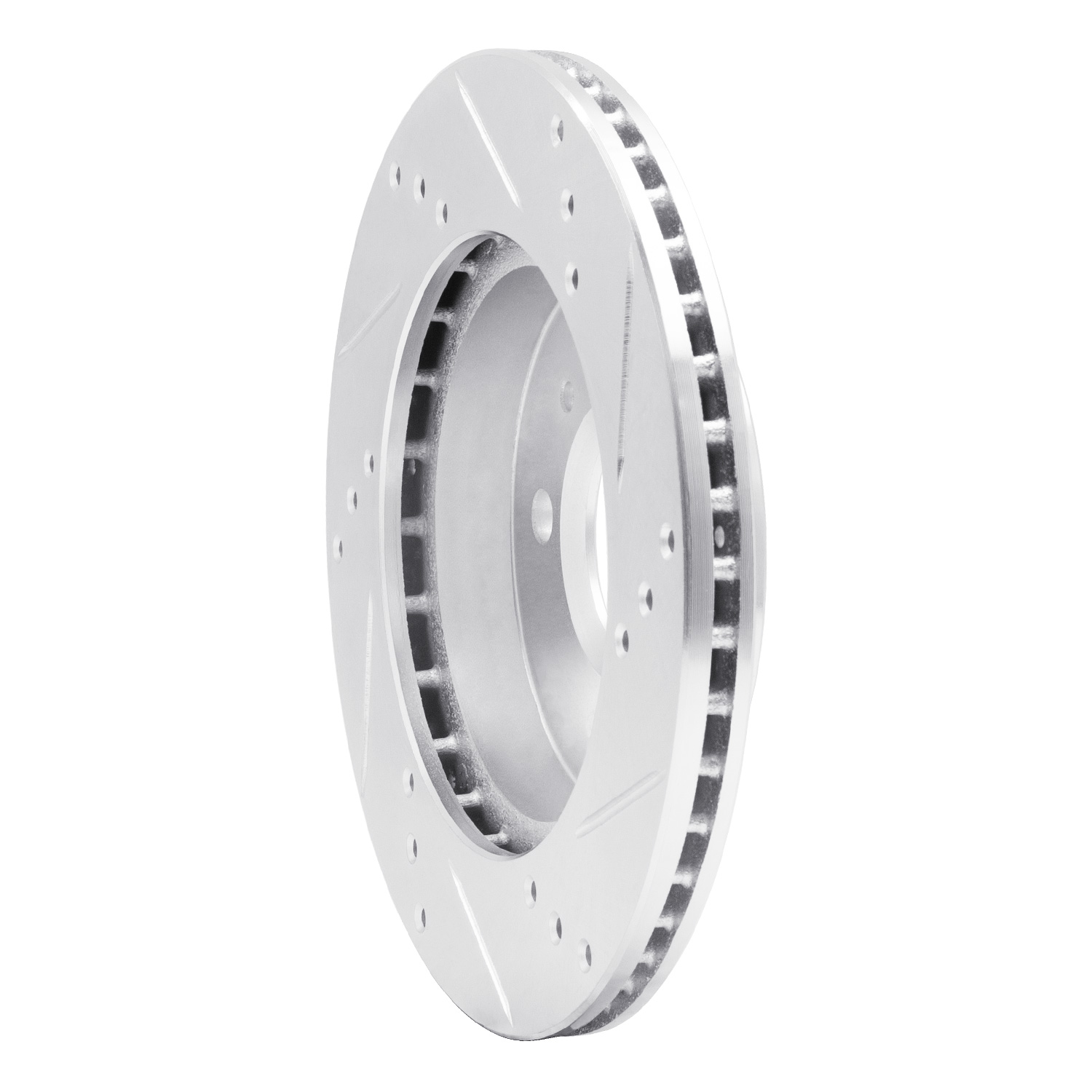 1993 Saturn SC2 Base Silver Performance Drilled/Slotted Rotors