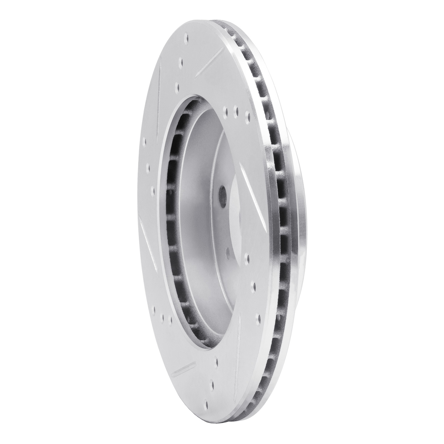 1993 Saturn SC2 Base Silver Performance Drilled/Slotted Rotors